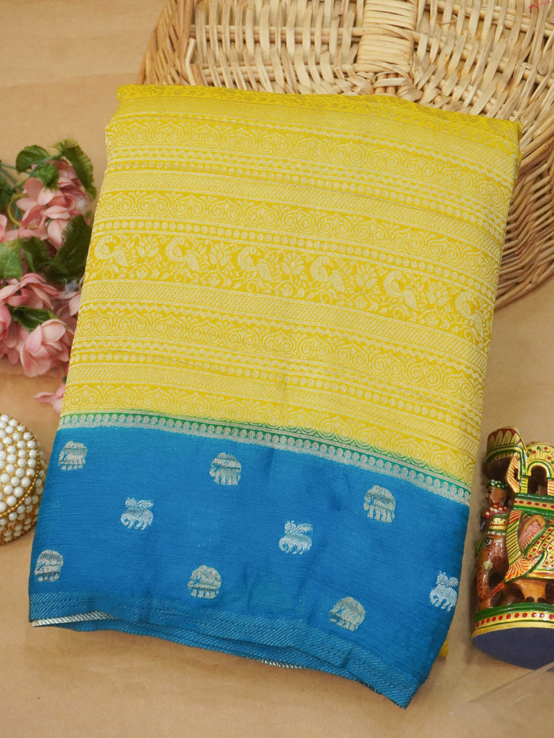 Banarasi Georgette Saree | TTDS3621