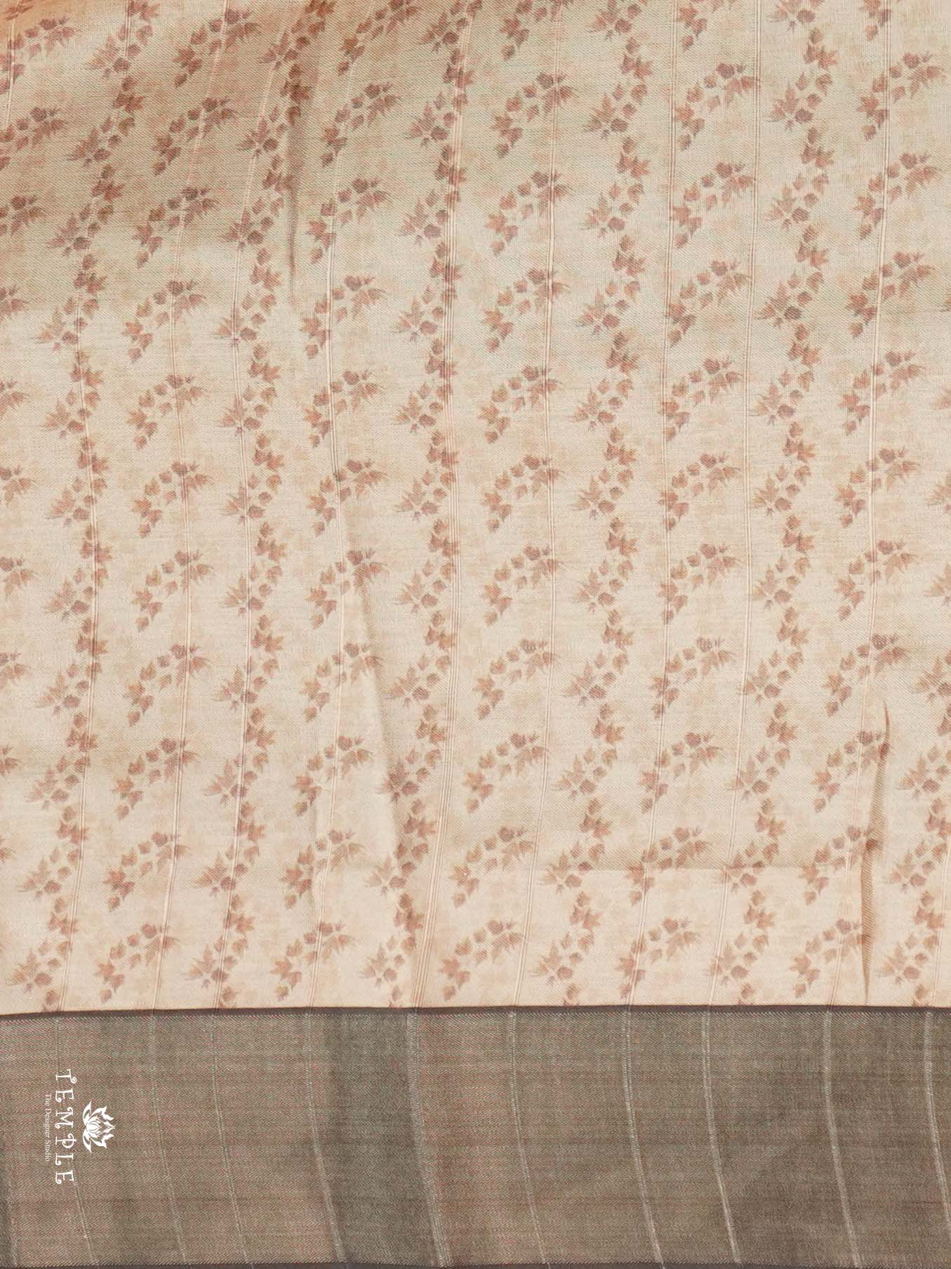 Printed Matka Saree | TTDS2699