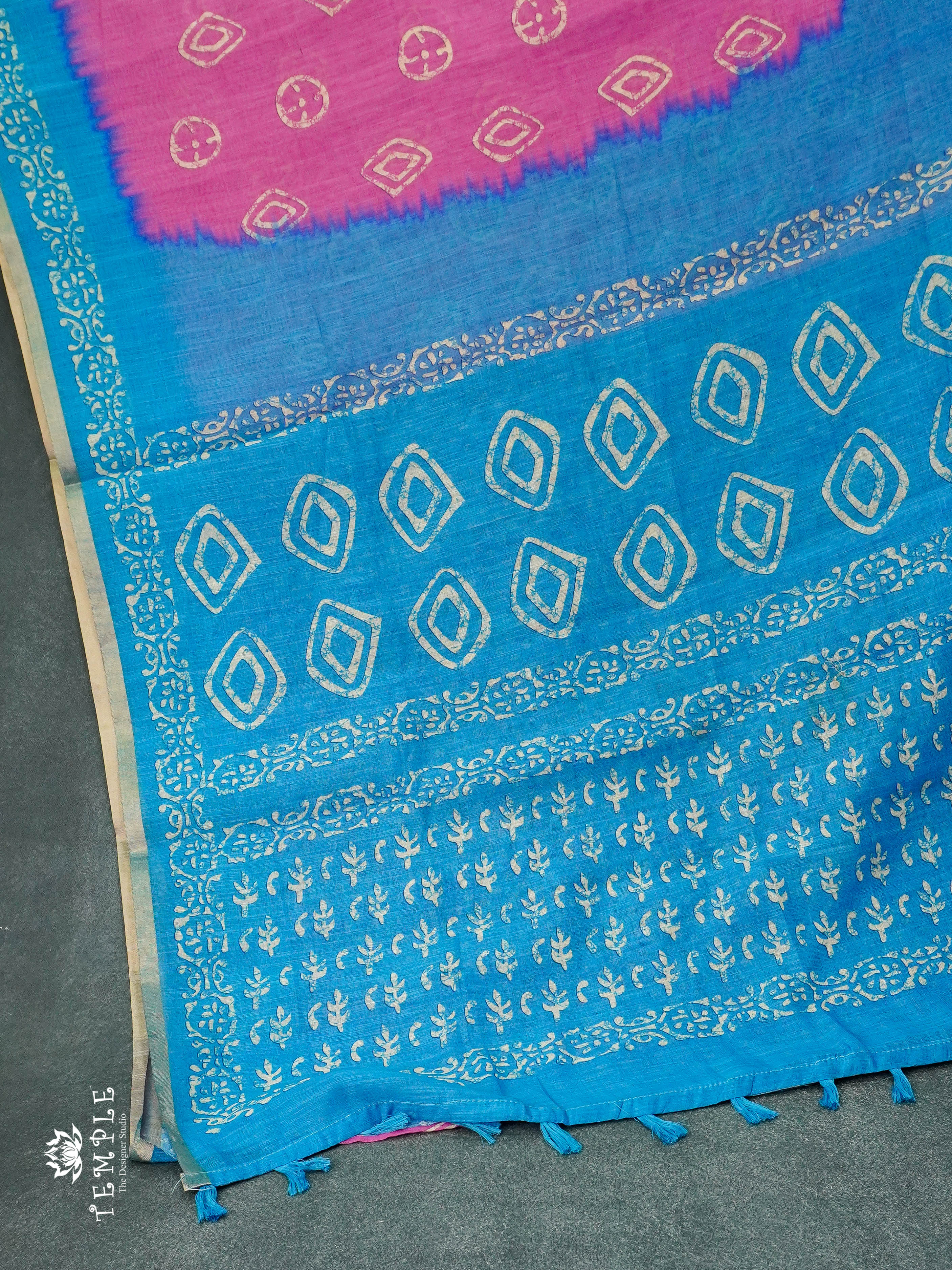 Chanderi Cotton Saree | TTDS1319