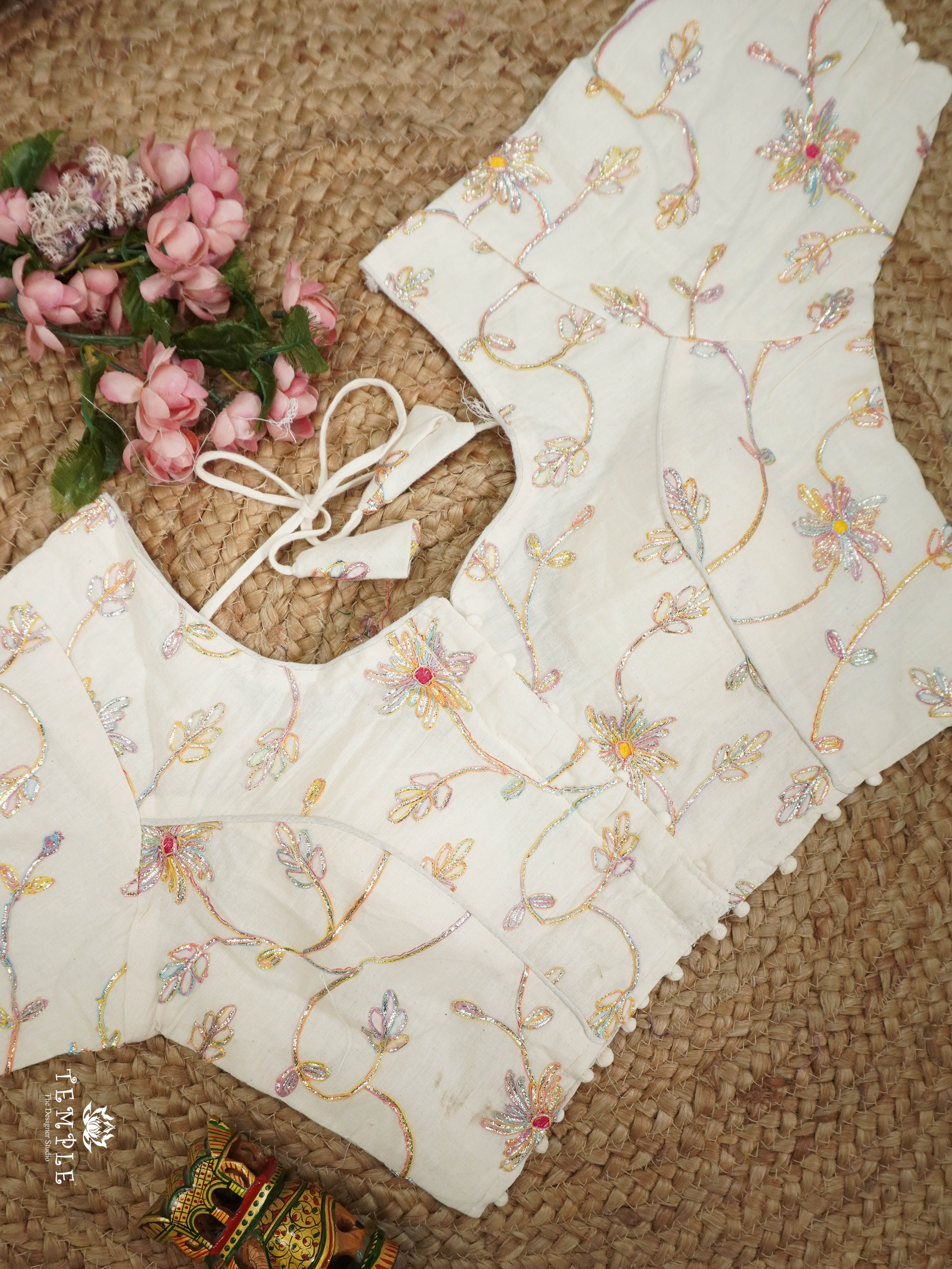 Pure Kadhi Readymade Blouse | TTDS2296