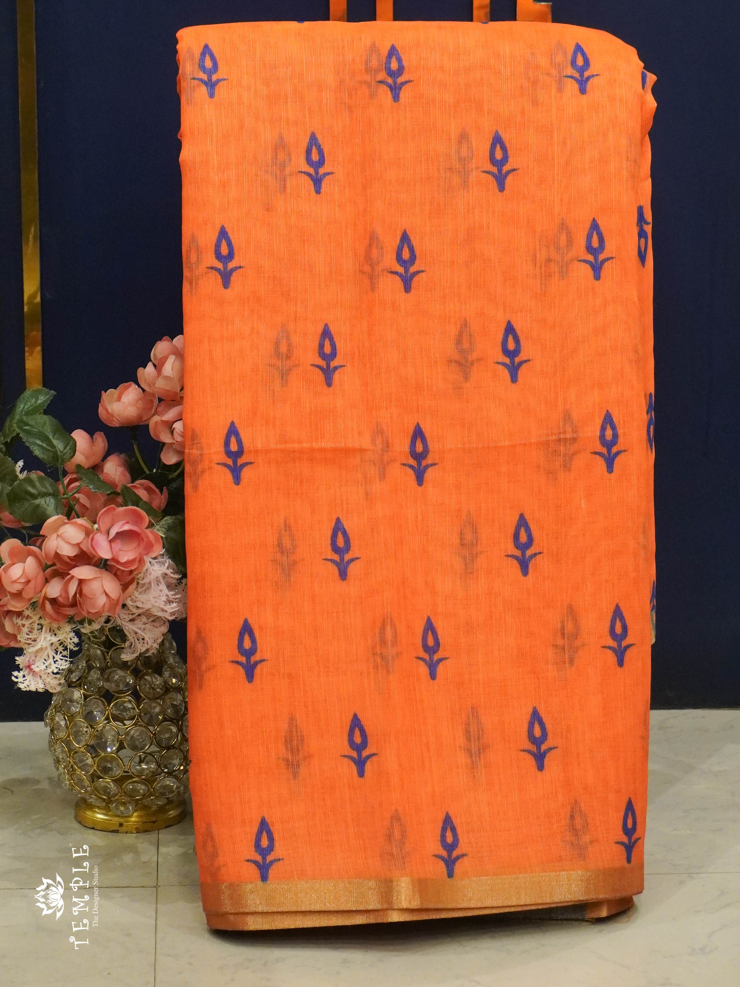 Chanderi Cotton Saree | TTDS1317