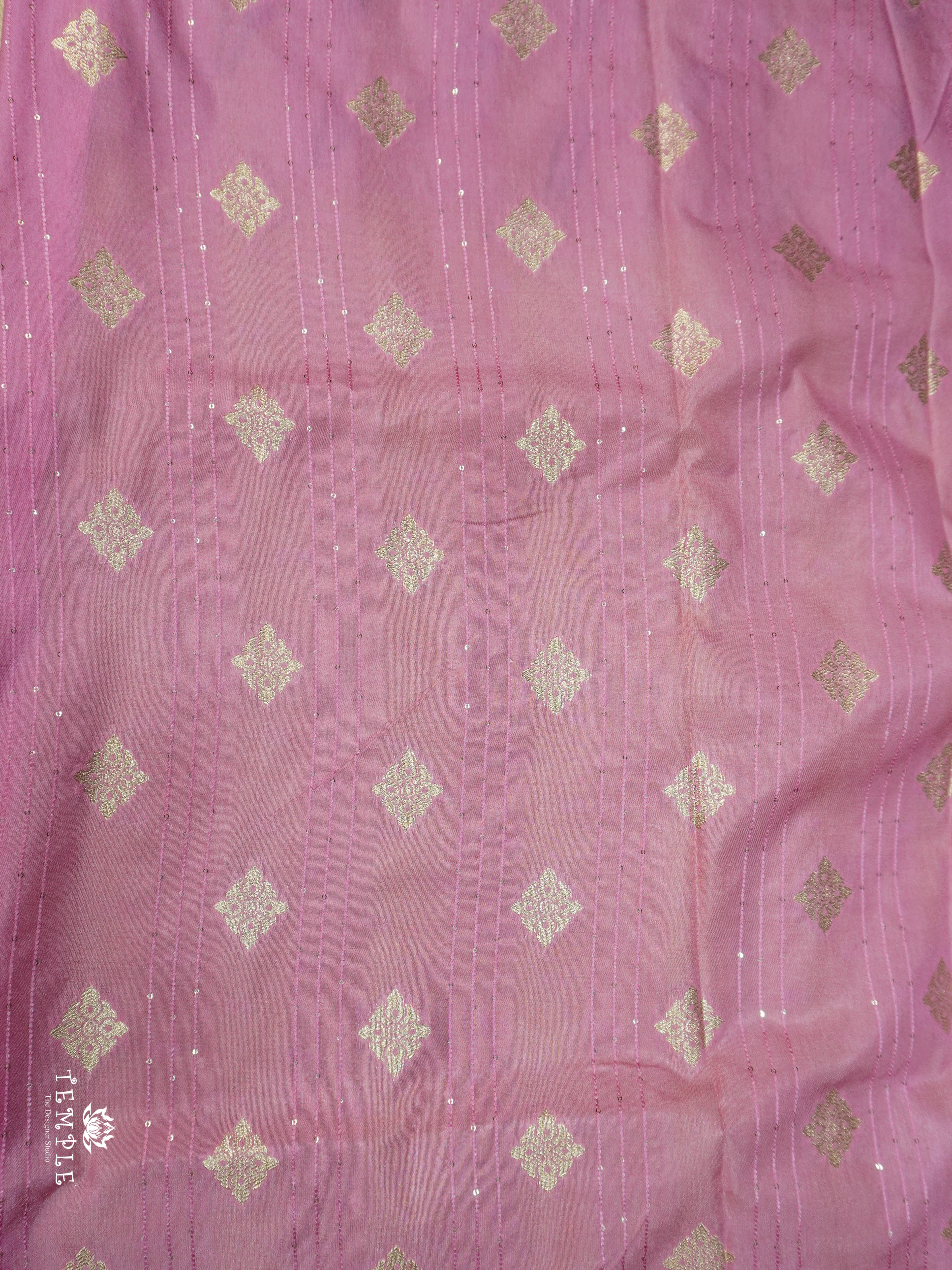 Zari Kota Saree With Paithani Border (Yellow) | TTDS1776