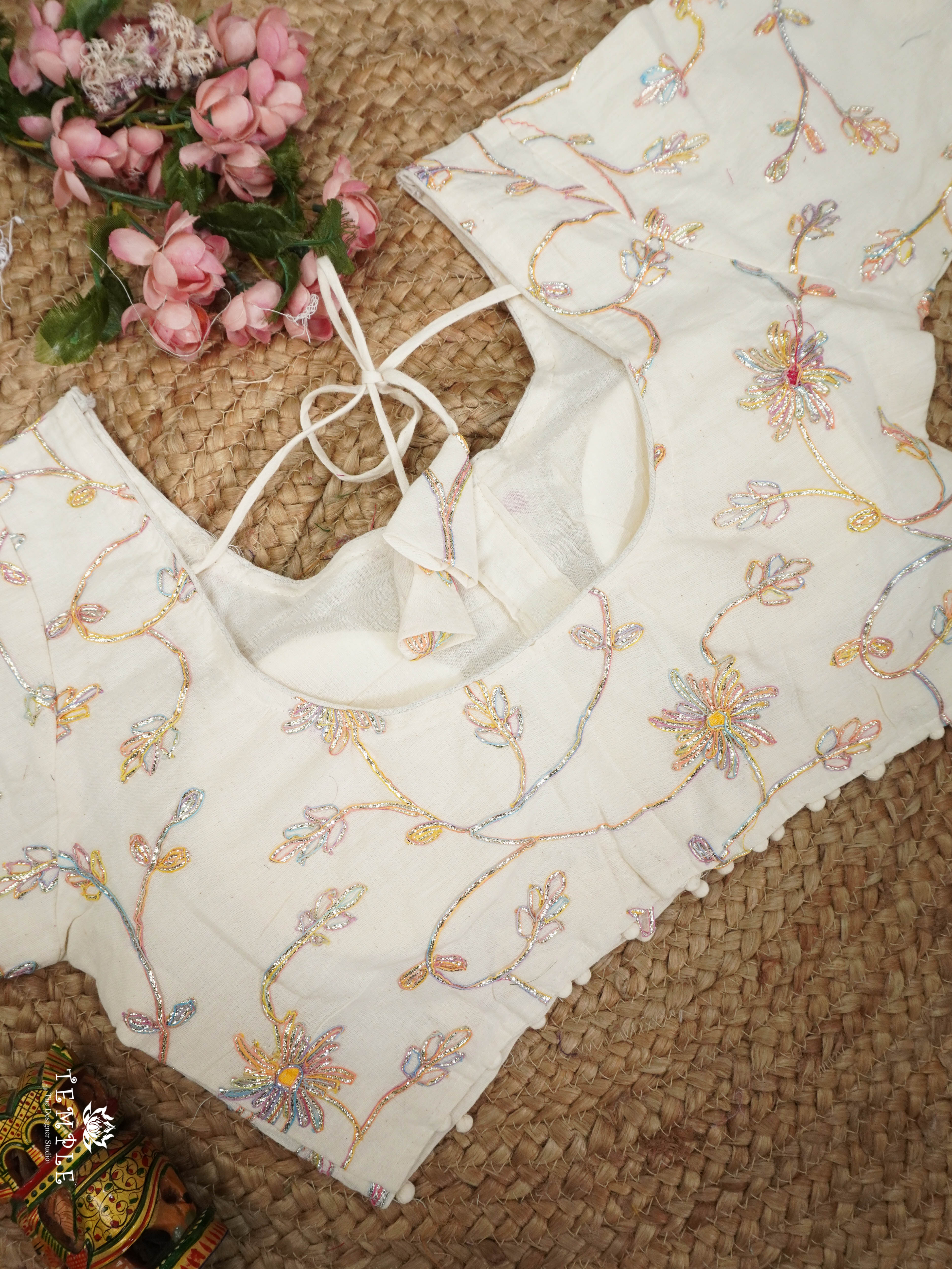 Pure Kadhi Readymade Blouse | TTDS2296