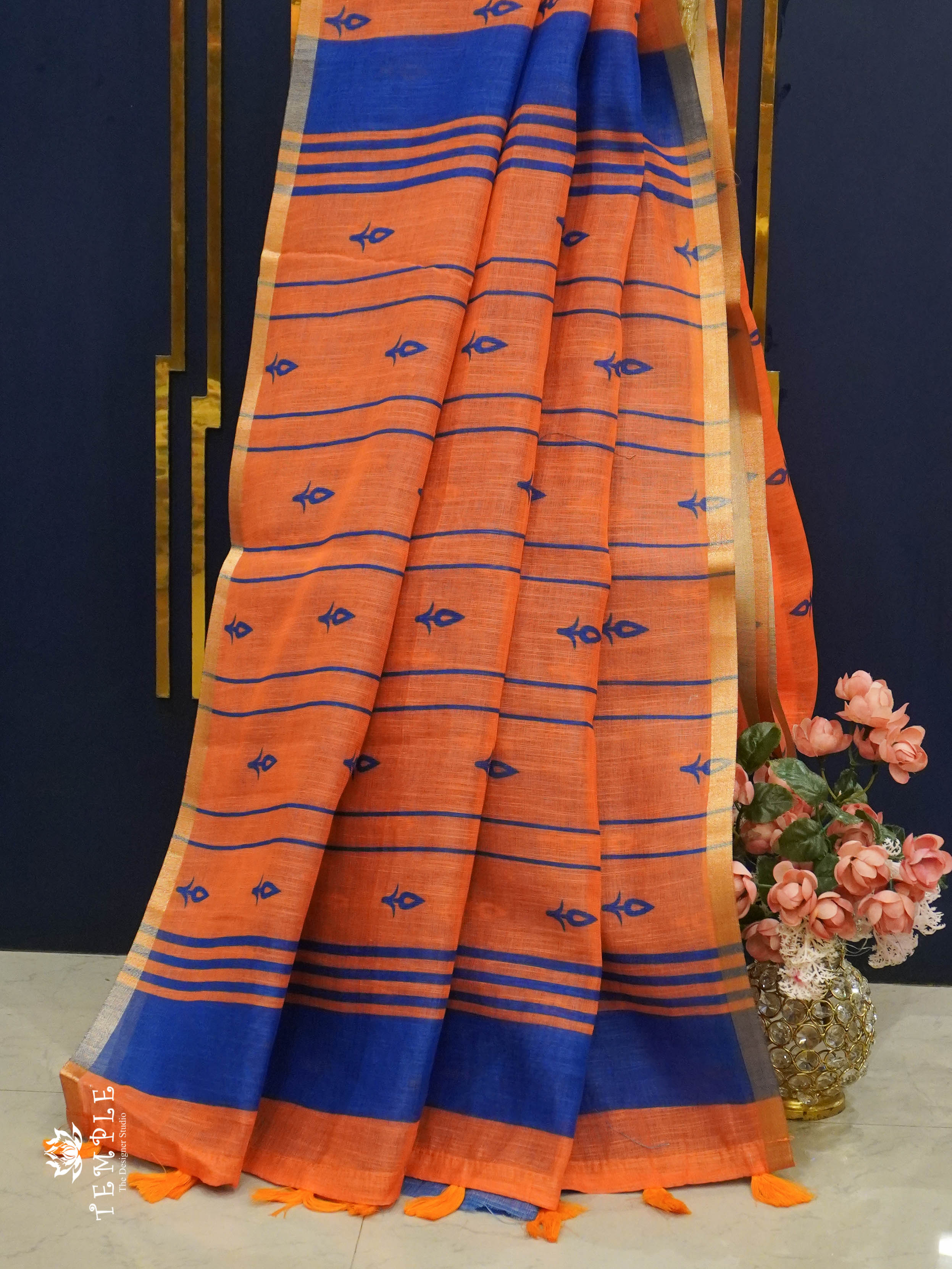 Chanderi Cotton Saree | TTDS1317