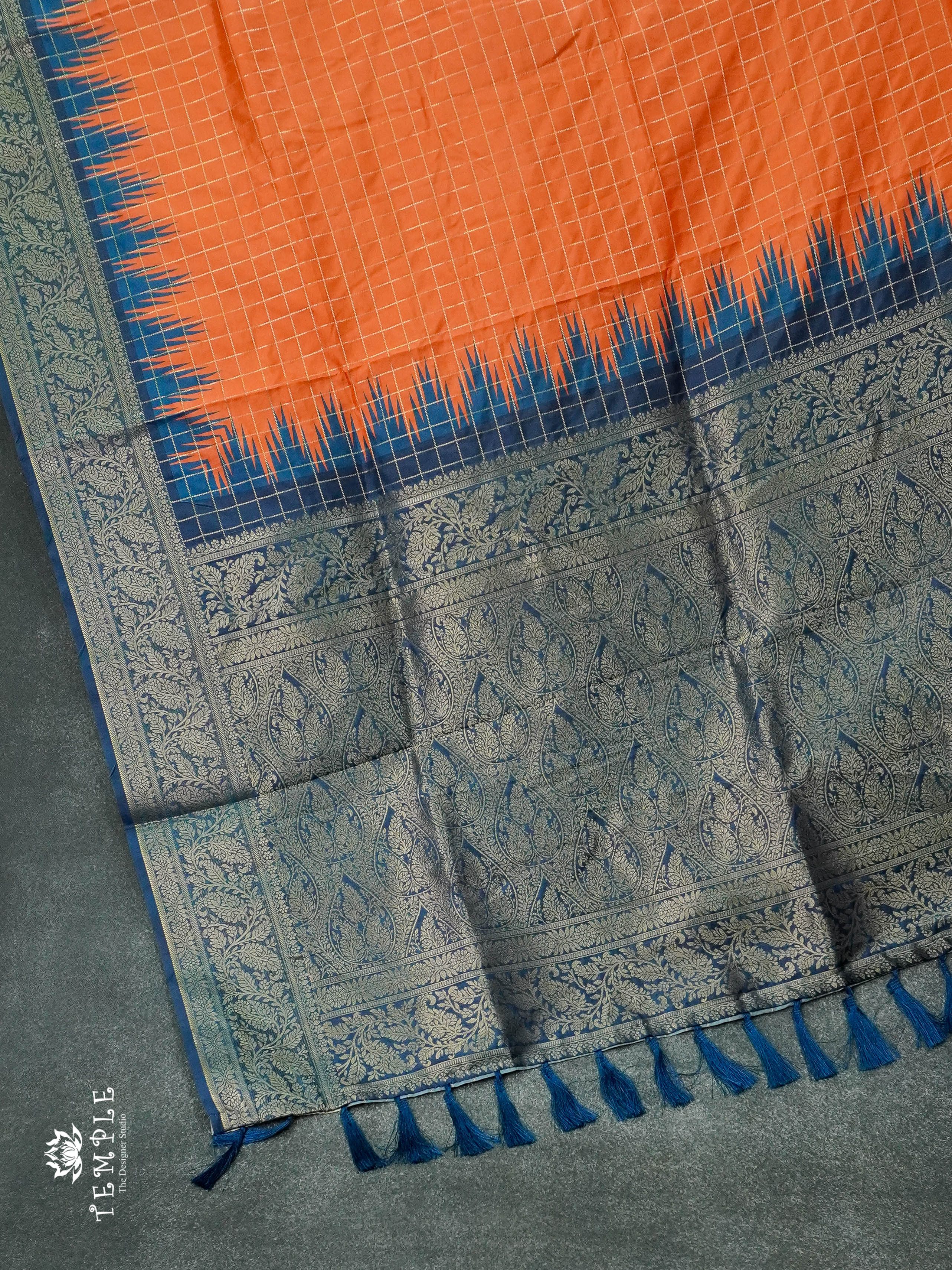 Printed Dupion Silk Saree | TTDS1318 | Sparkling Deals