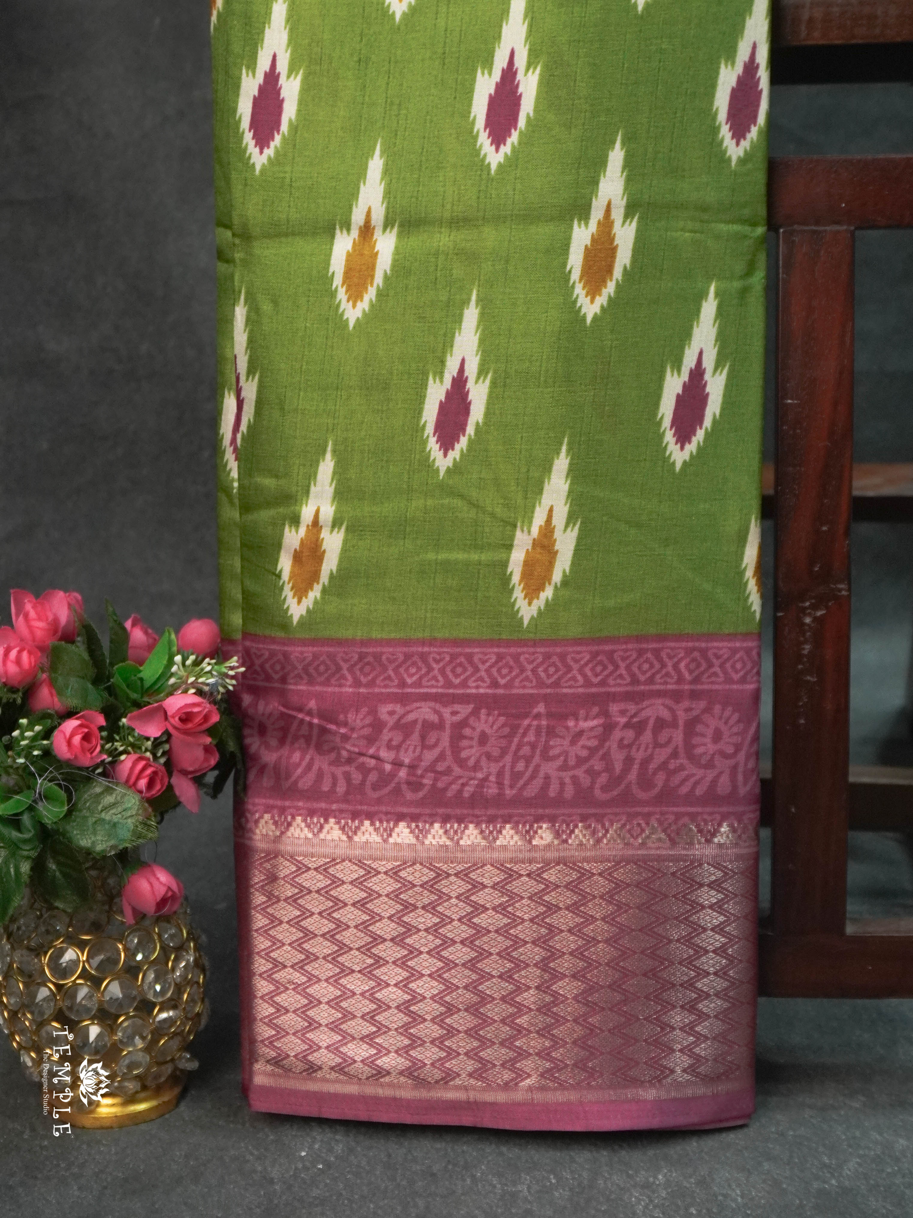 Printed Dola Saree | TTDS1788