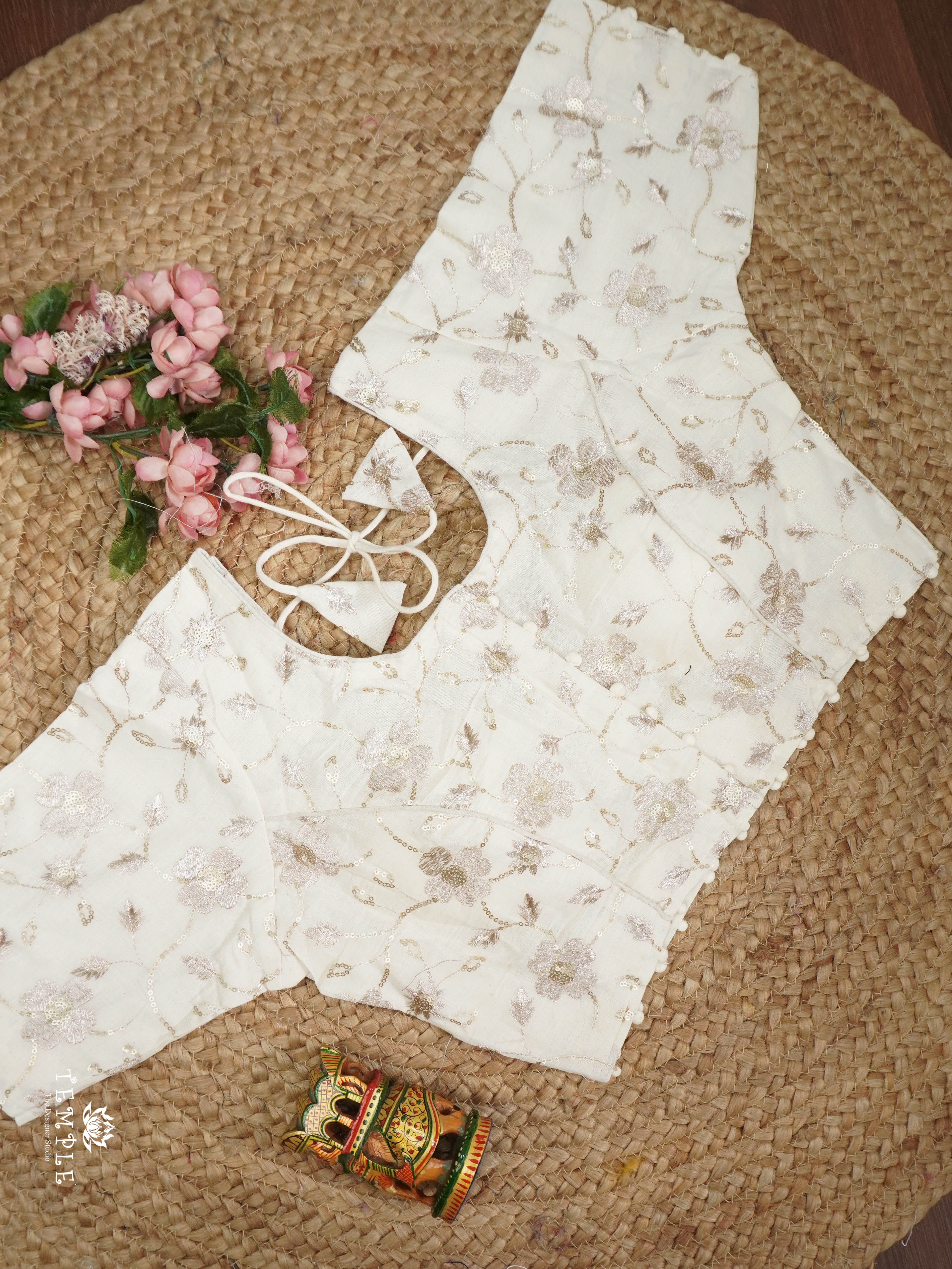 Pure Kadhi Readymade Blouse | TTDS2296