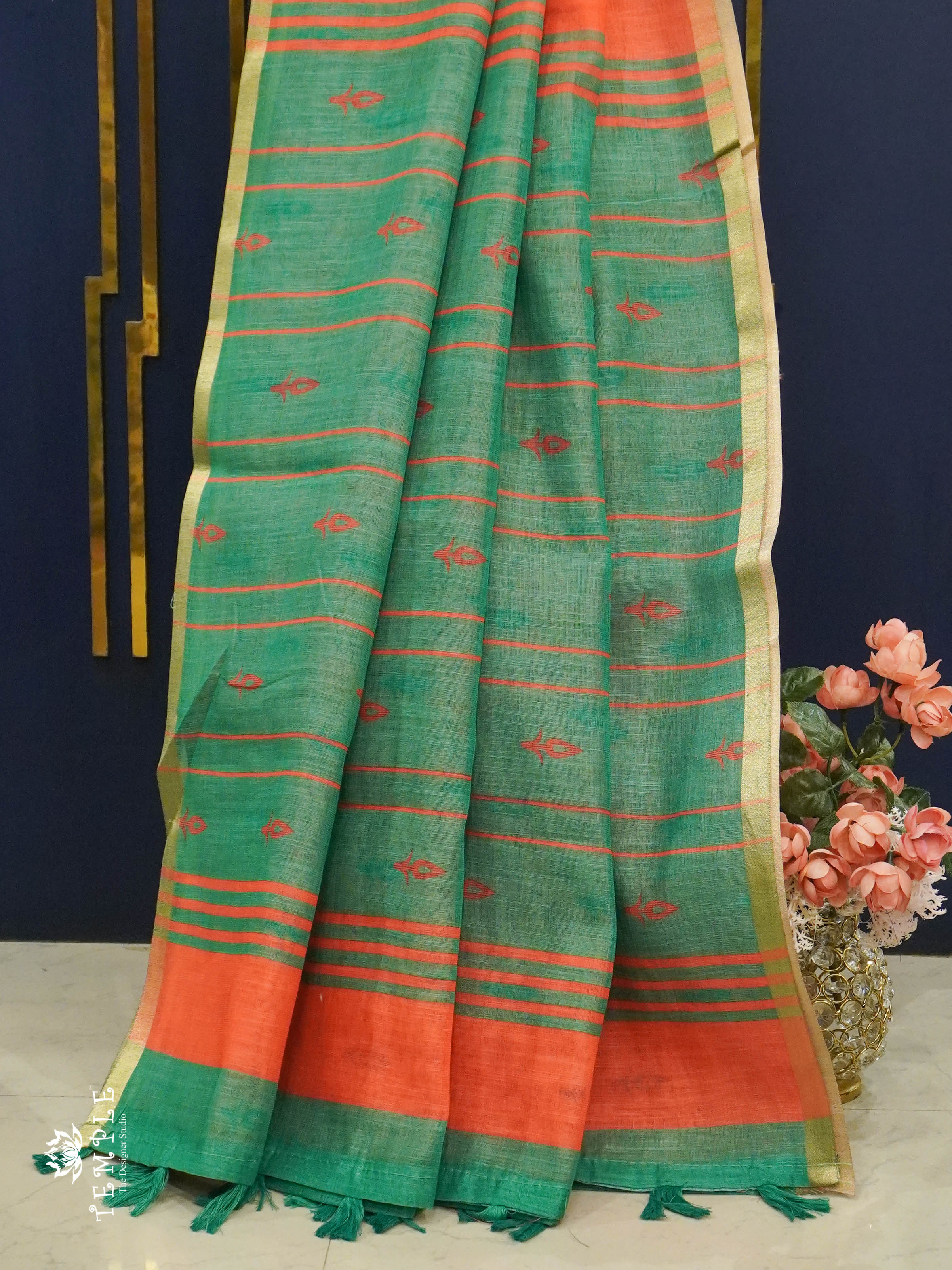 Chanderi Cotton Saree | TTDS1317