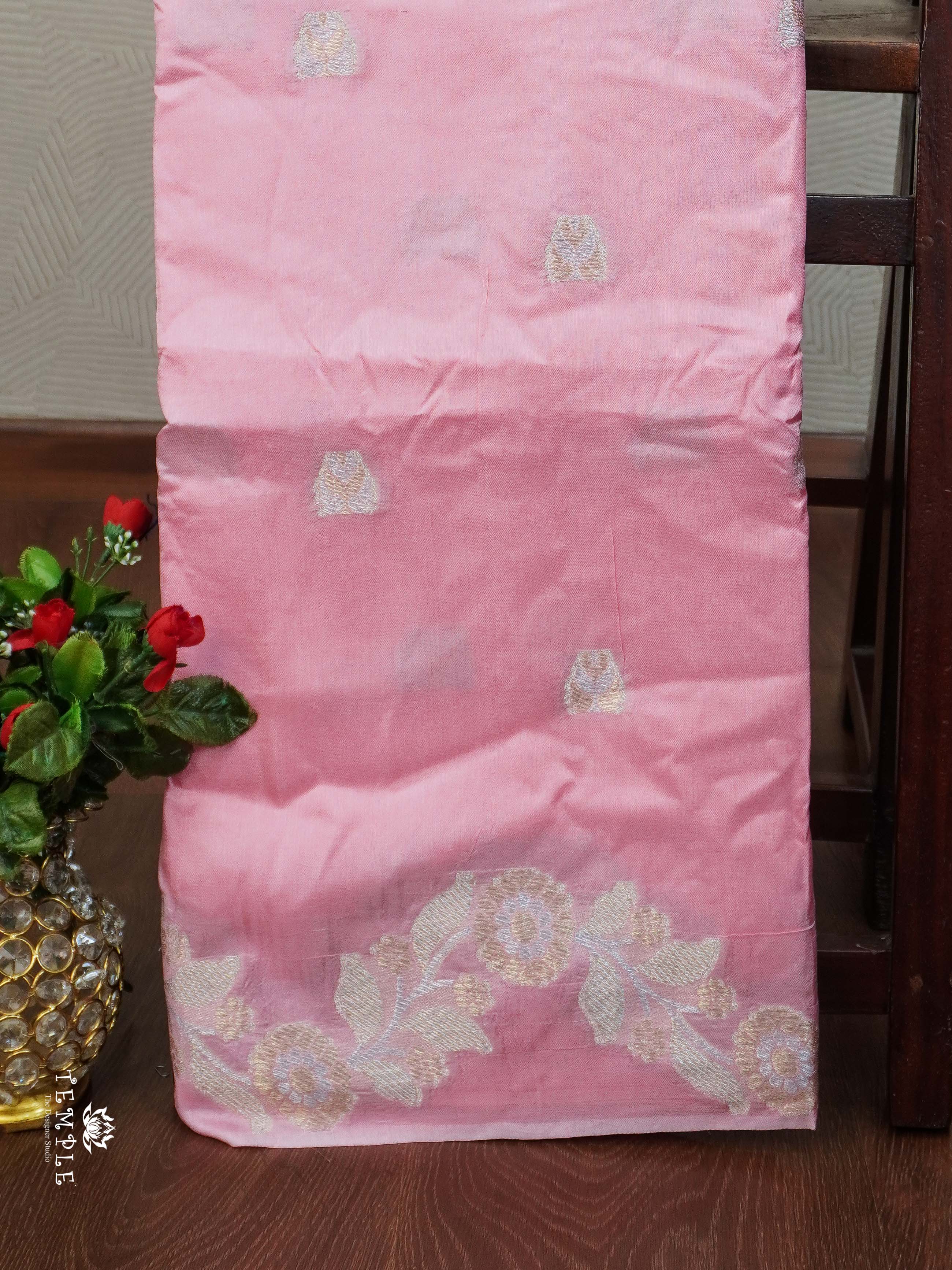 Mashru Silk Saree Satin Border | TTDS2222