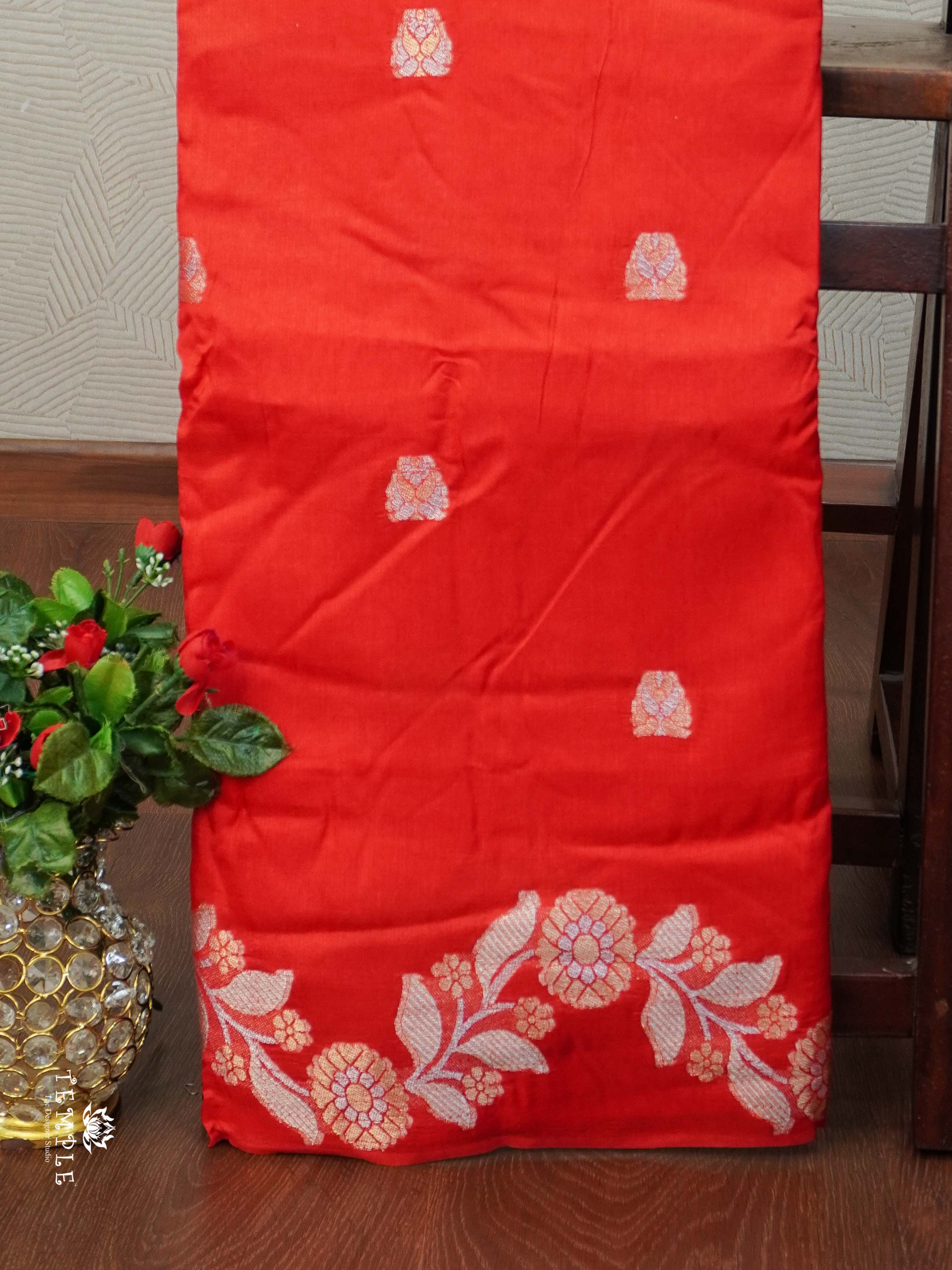 Mashru Silk Saree Satin Border | TTDS2222