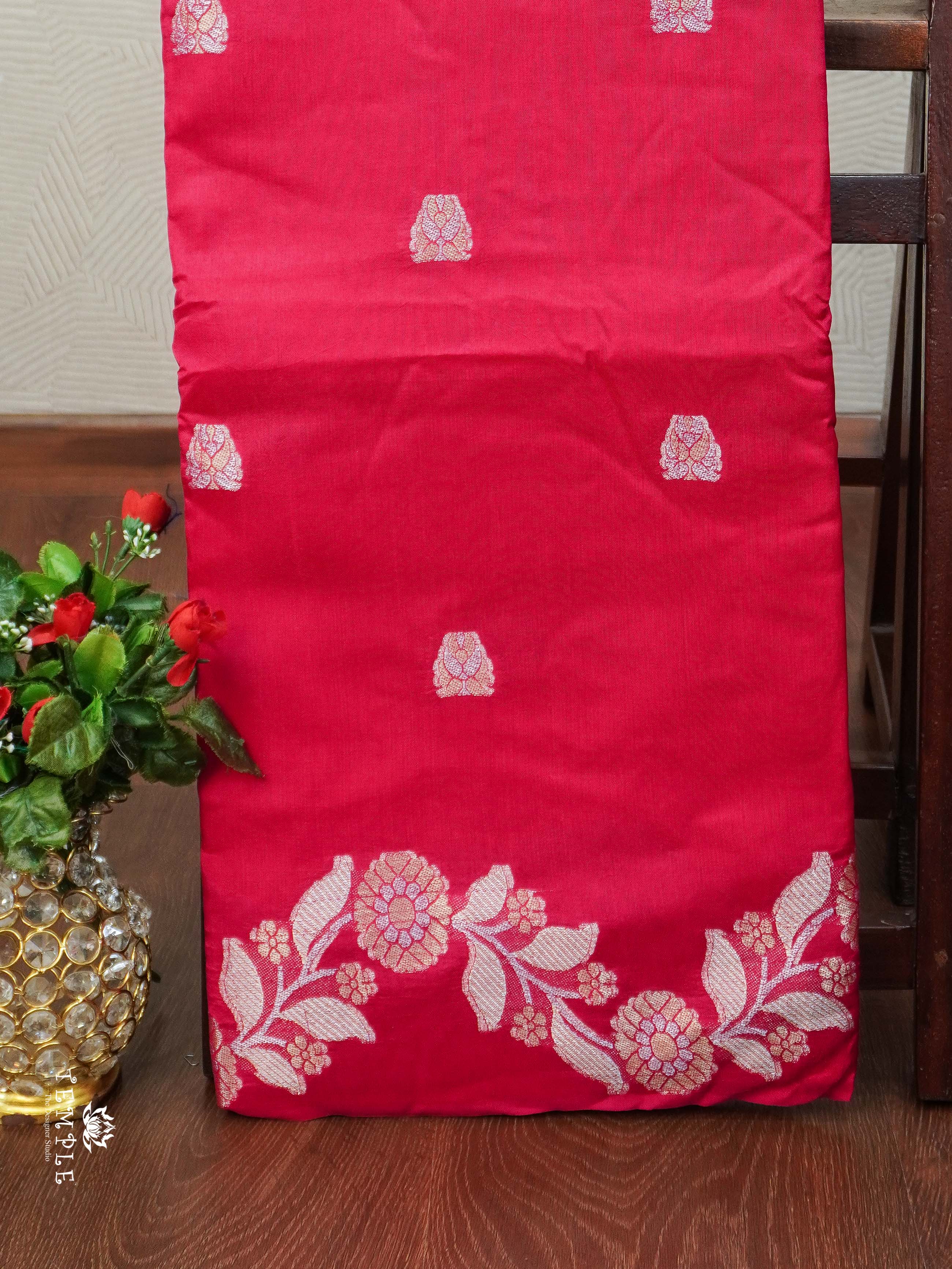 Mashru Silk Saree Satin Border | TTDS2222