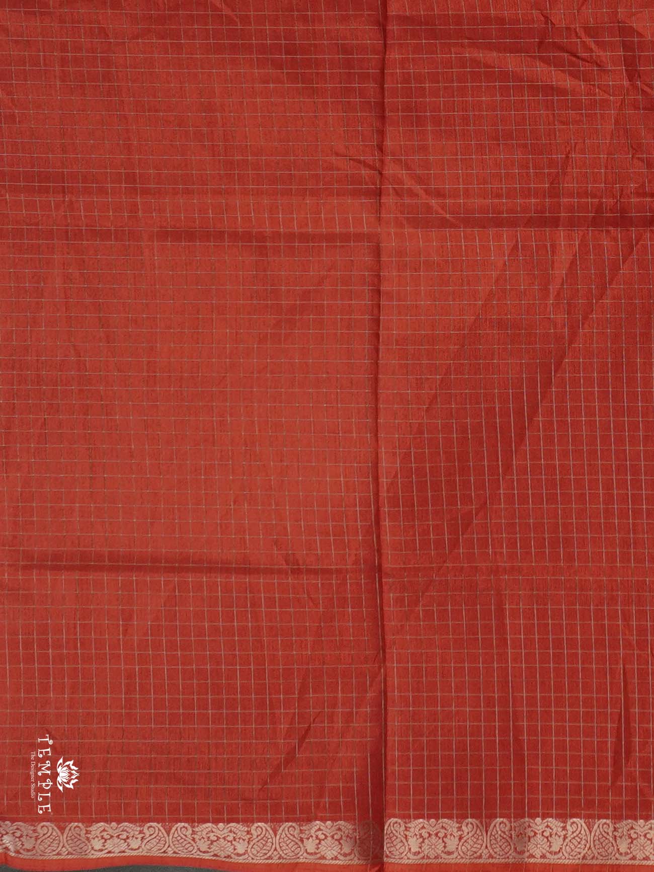 Checked Pattern Saree | TTDS2700