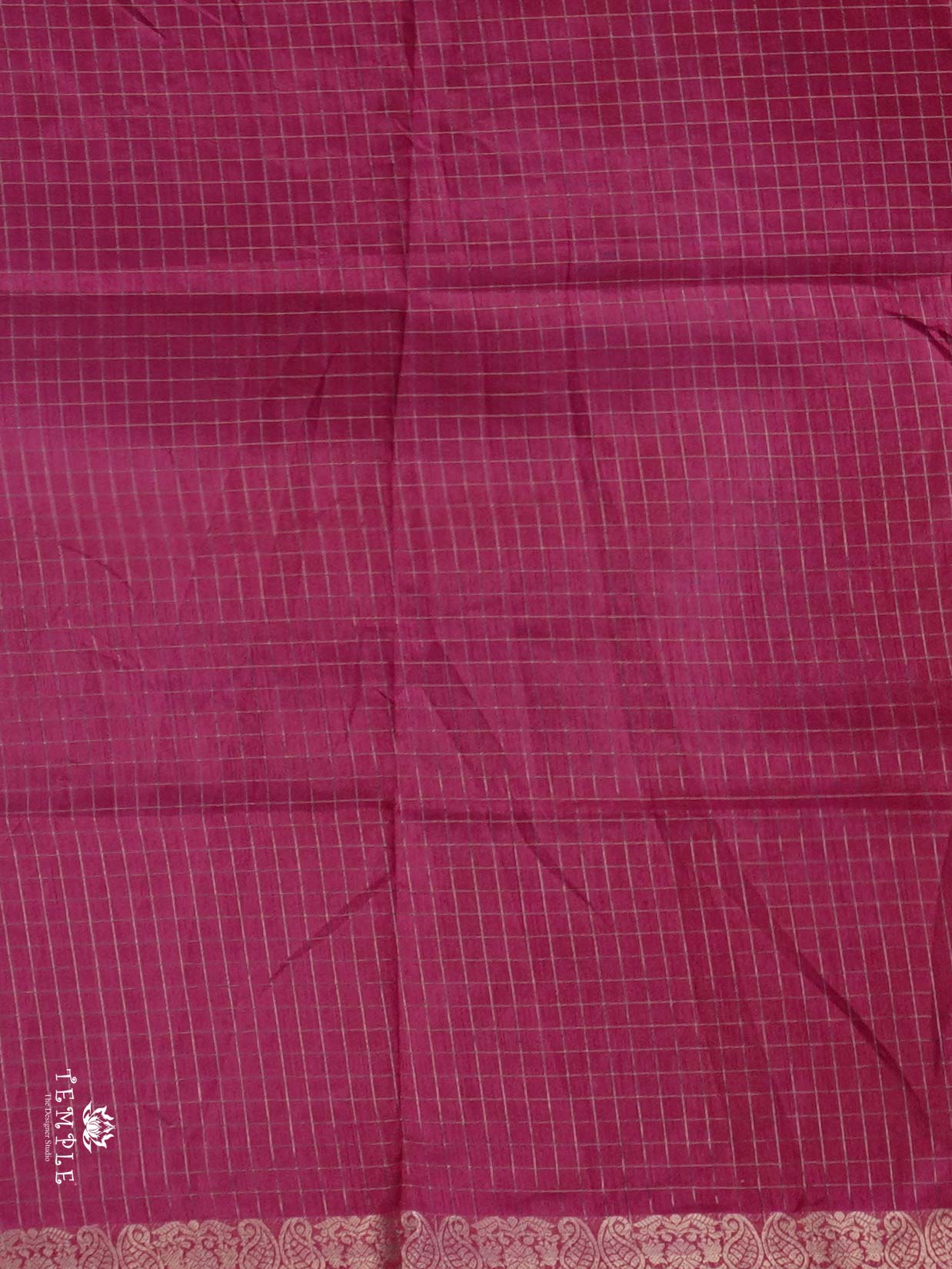 Checked Pattern Saree | TTDS2700