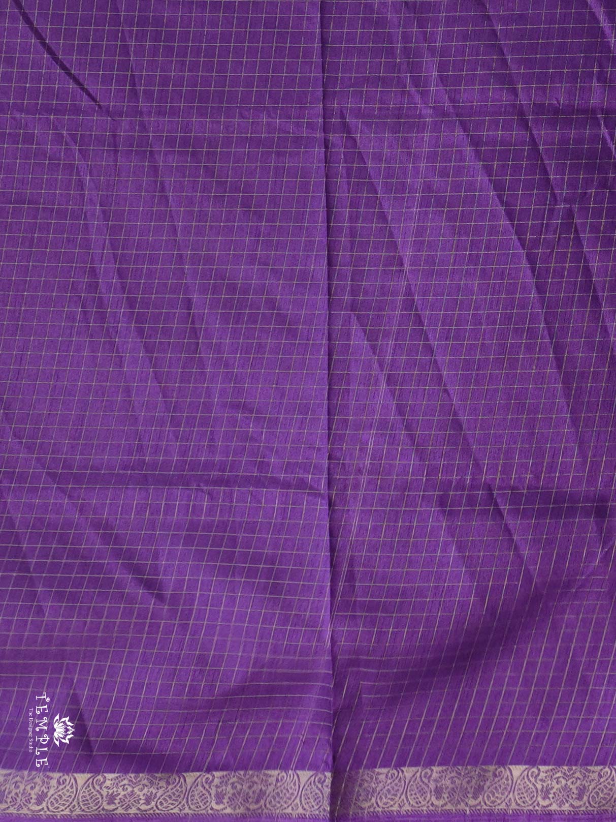 Checked Pattern Saree | TTDS2700