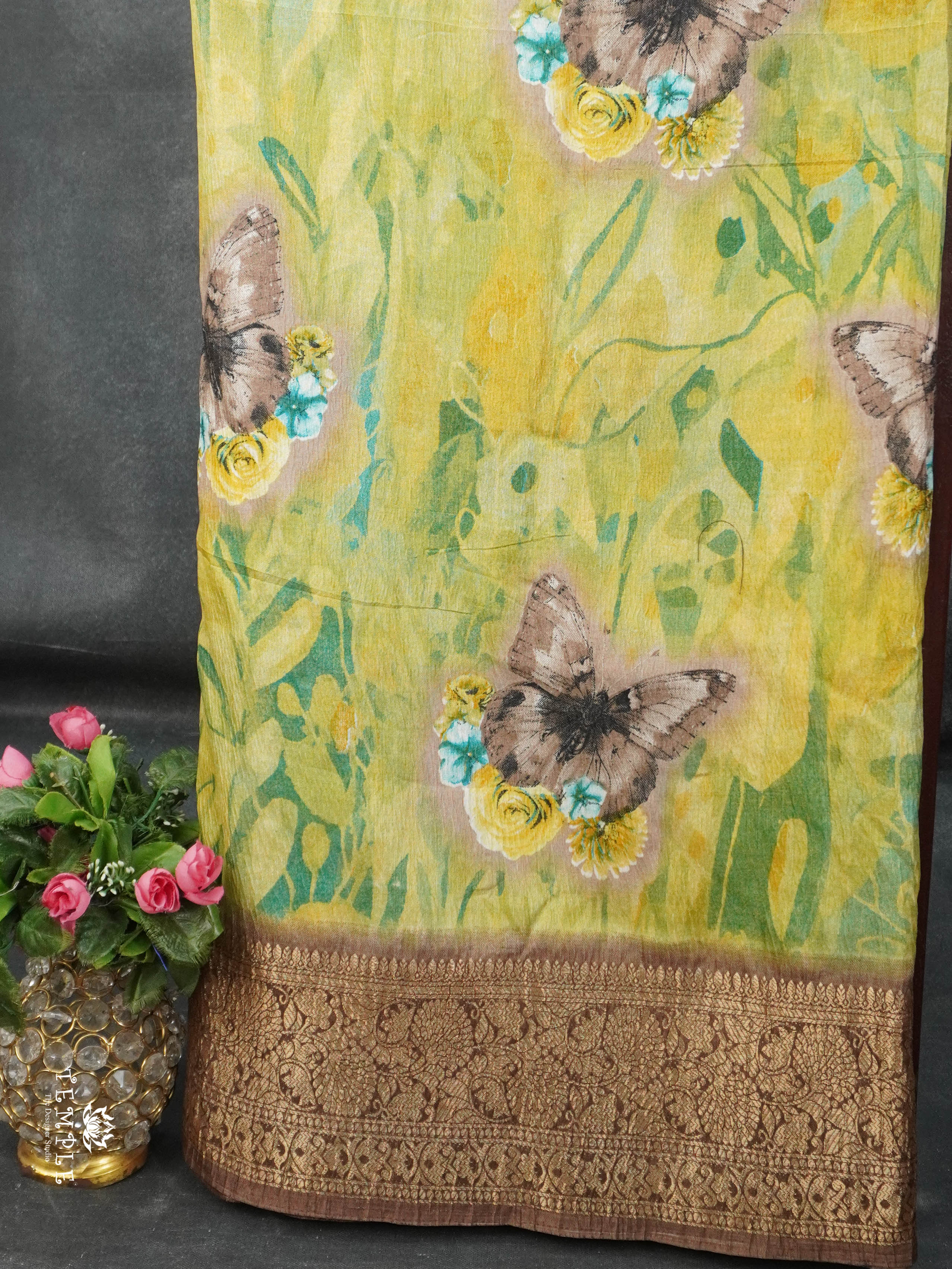 Crushed Tissue Saree | TTDS2789