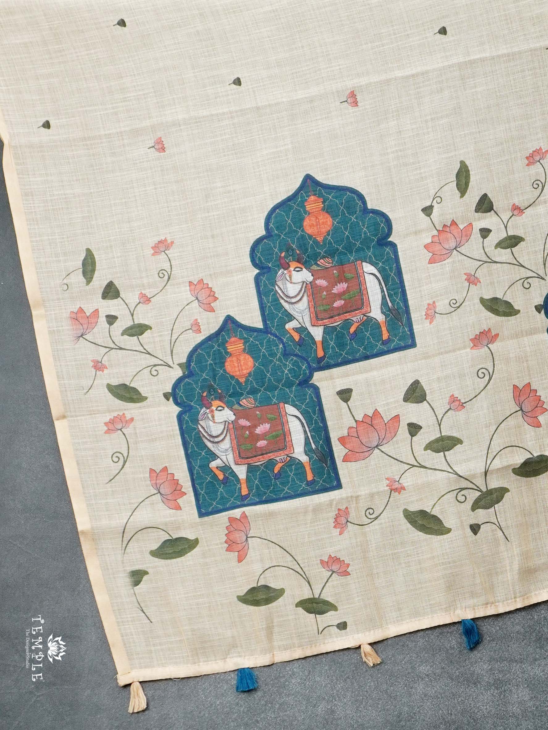 Chanderi Cotton saree | TTDS2702