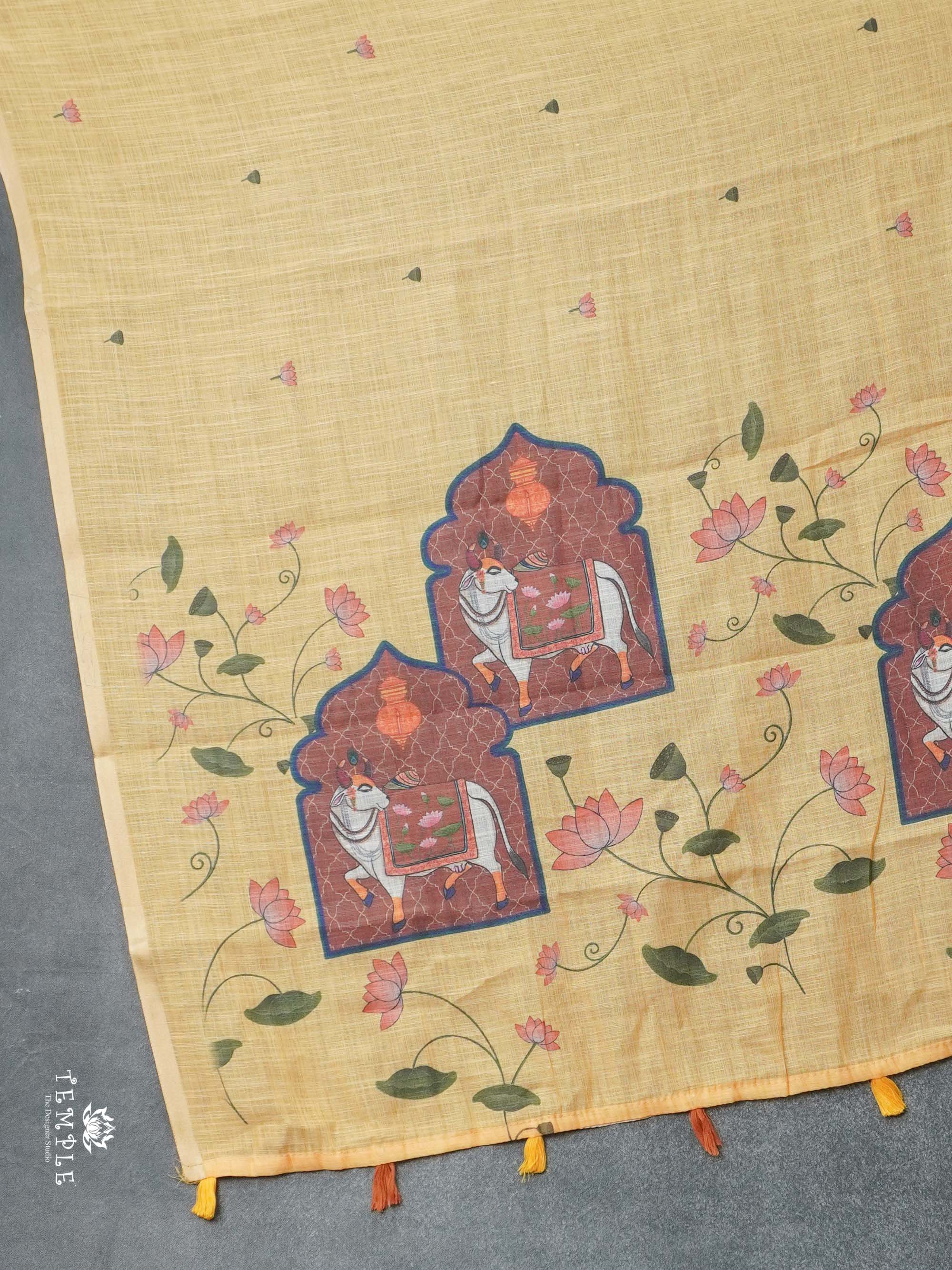 Chanderi Cotton saree | TTDS2702