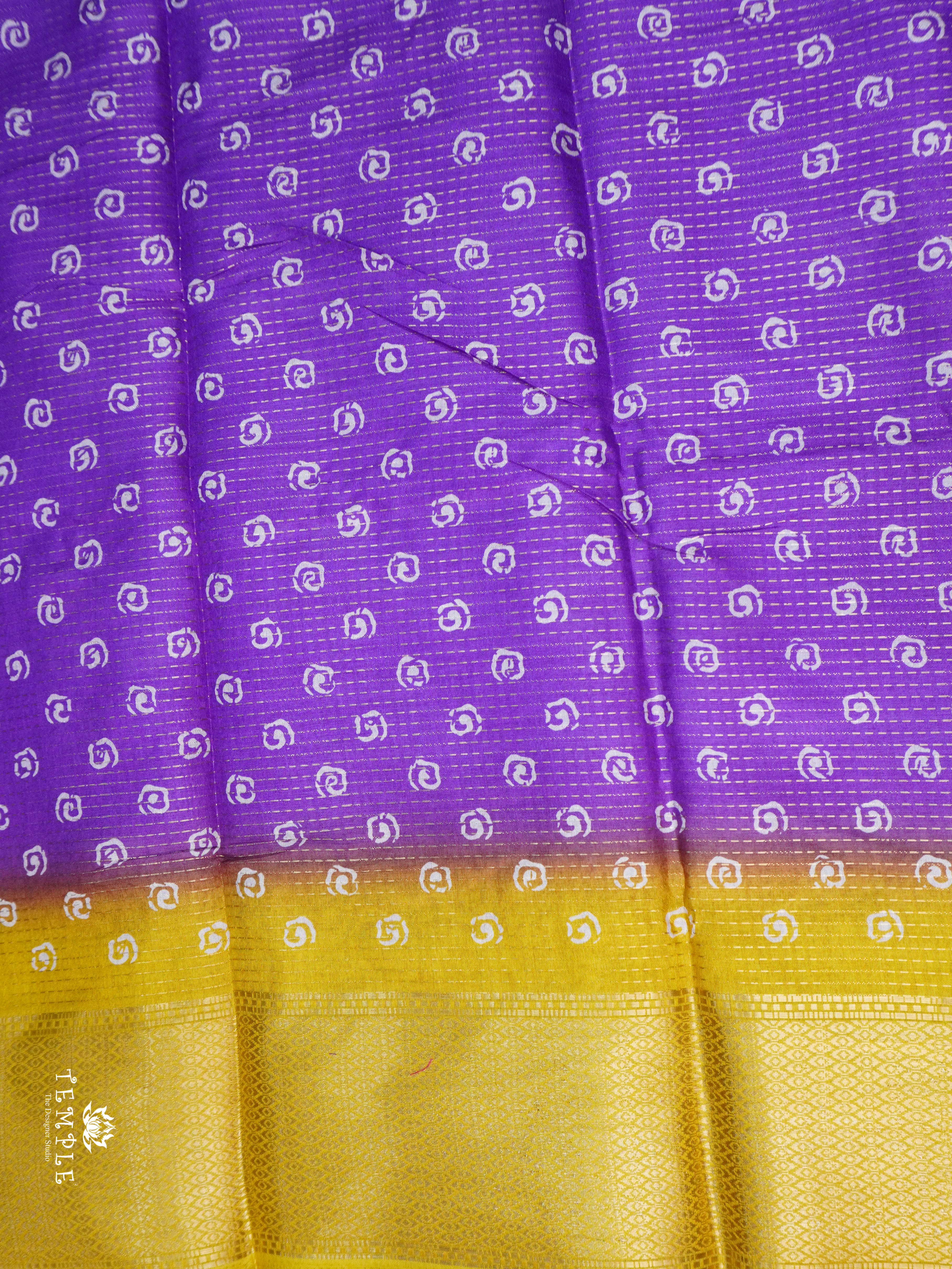 Printed Vaira Oosi Dola Saree | TTDS1822