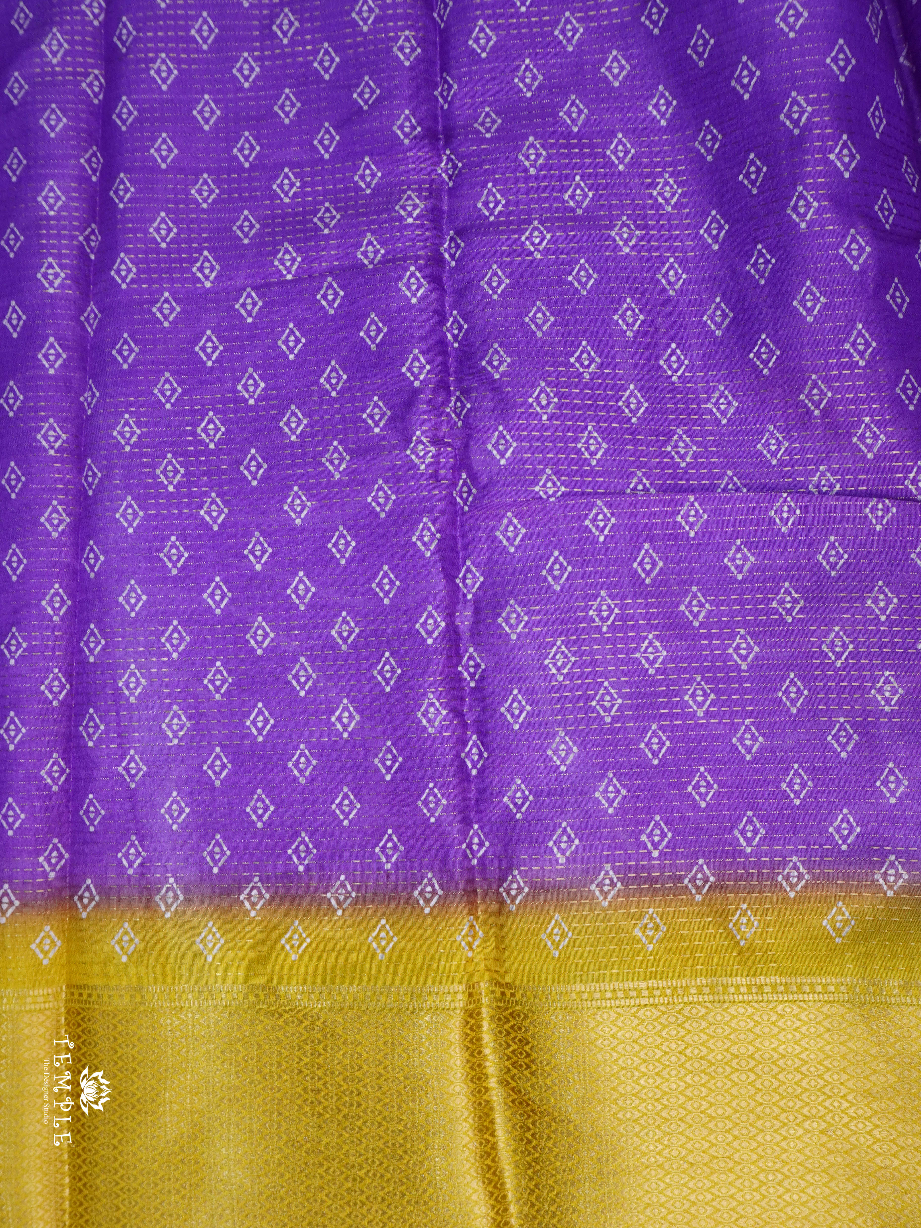 Printed Vaira Oosi Dola Saree | TTDS1821