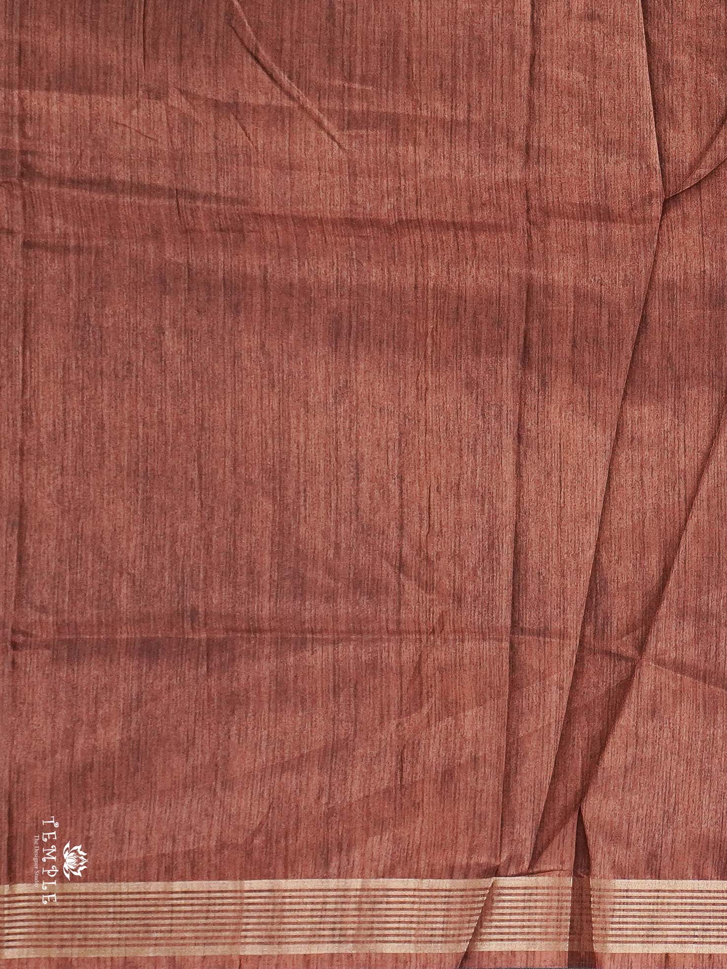 Matka Silk Saree with Peacock prints | TTDS2219