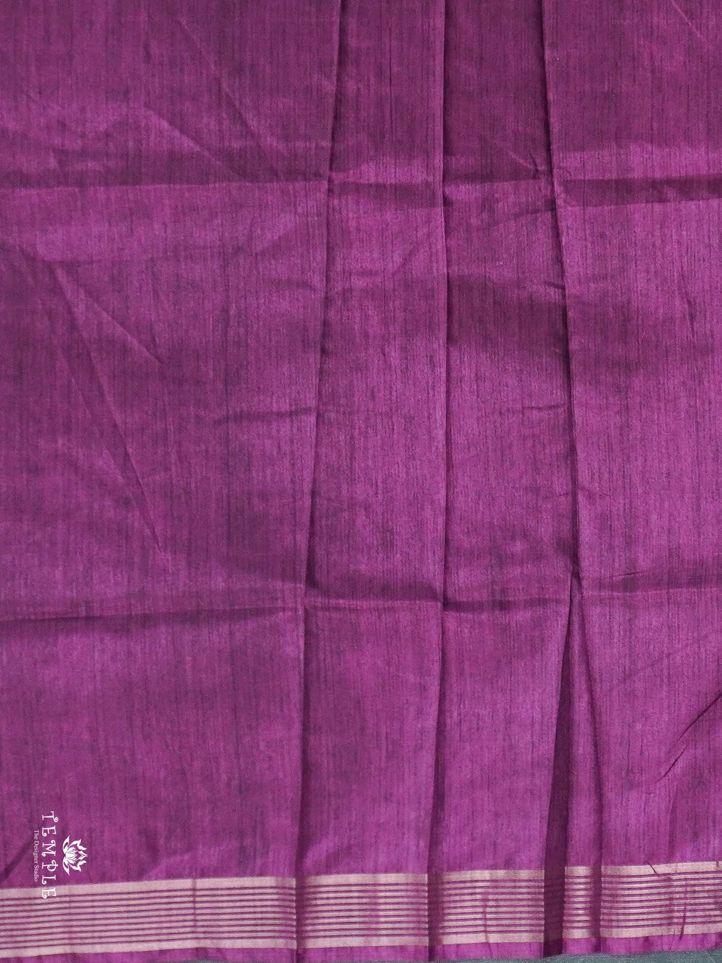 Matka Silk Saree with Peacock prints | TTDS2219