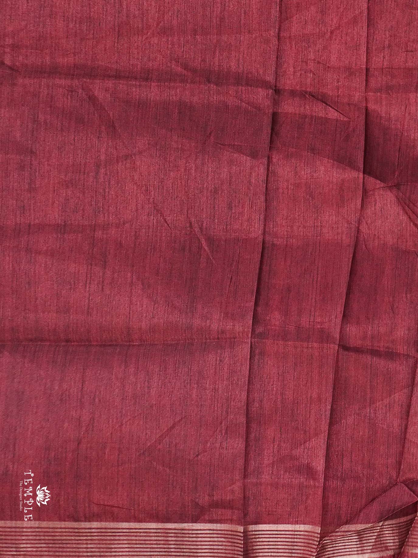 Matka Silk Saree with Peacock prints | TTDS2219