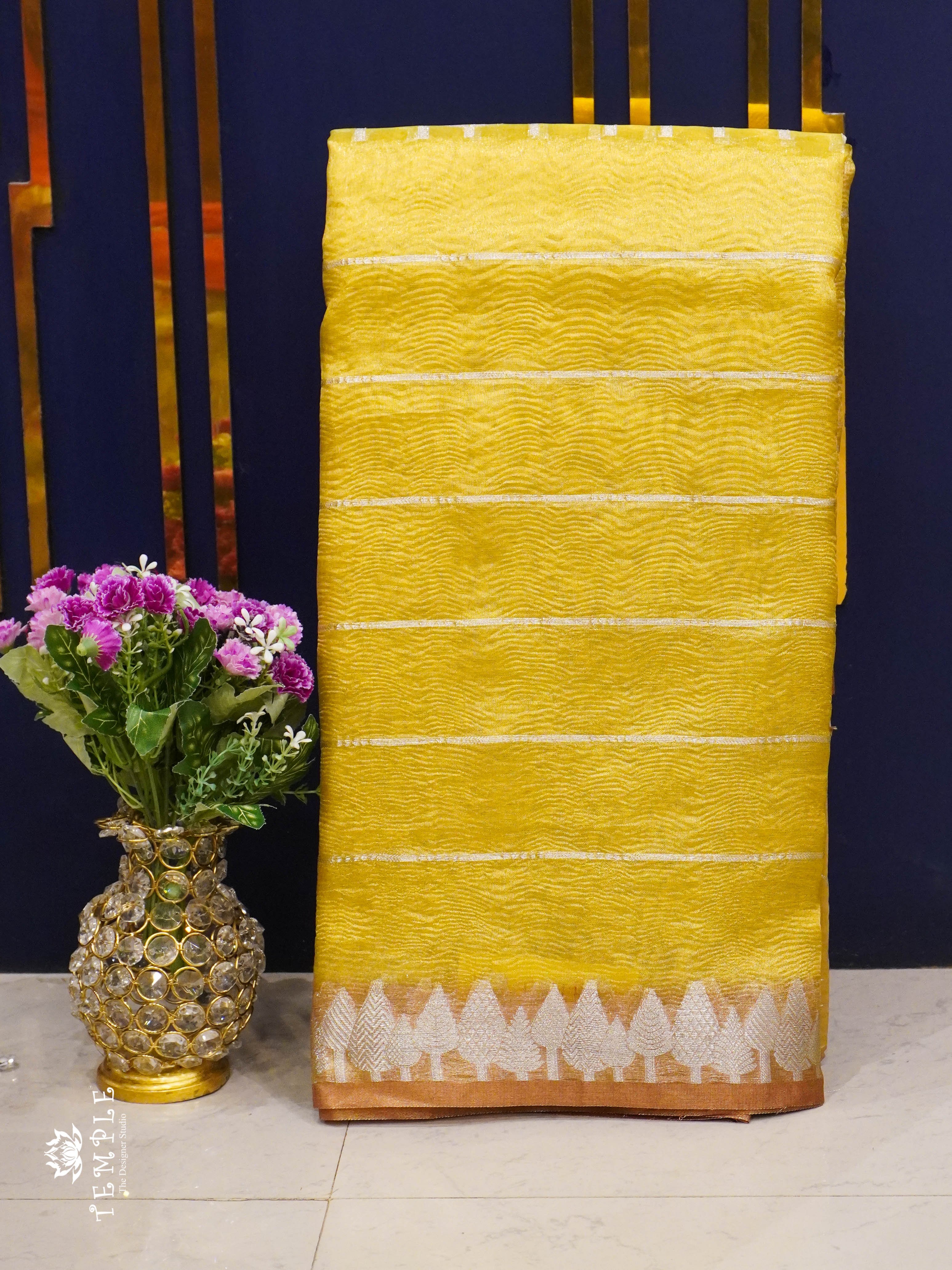 Organza Tissue Saree(Banarasi Zari Woven Pattern) | TTDS1329 | Sparkling Deals | PRE BOOKING