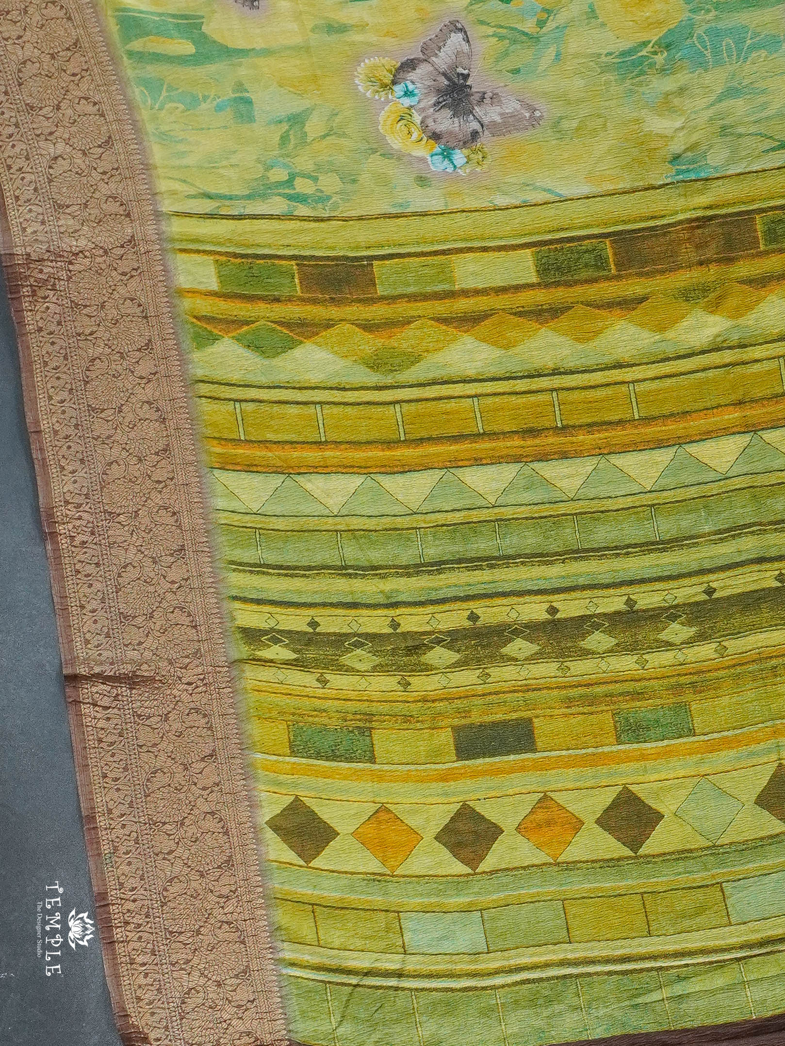 Crushed Tissue Saree | TTDS2789