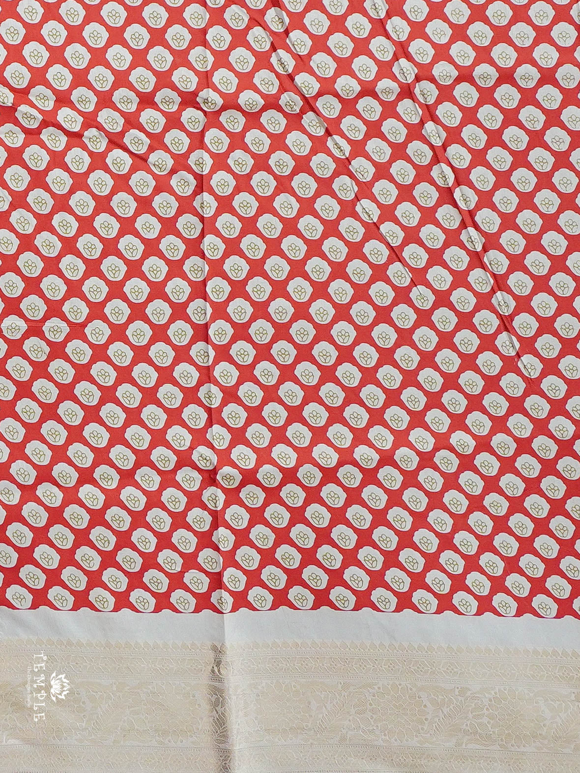 Printed Pashmina Touch Saree | TTDS2780