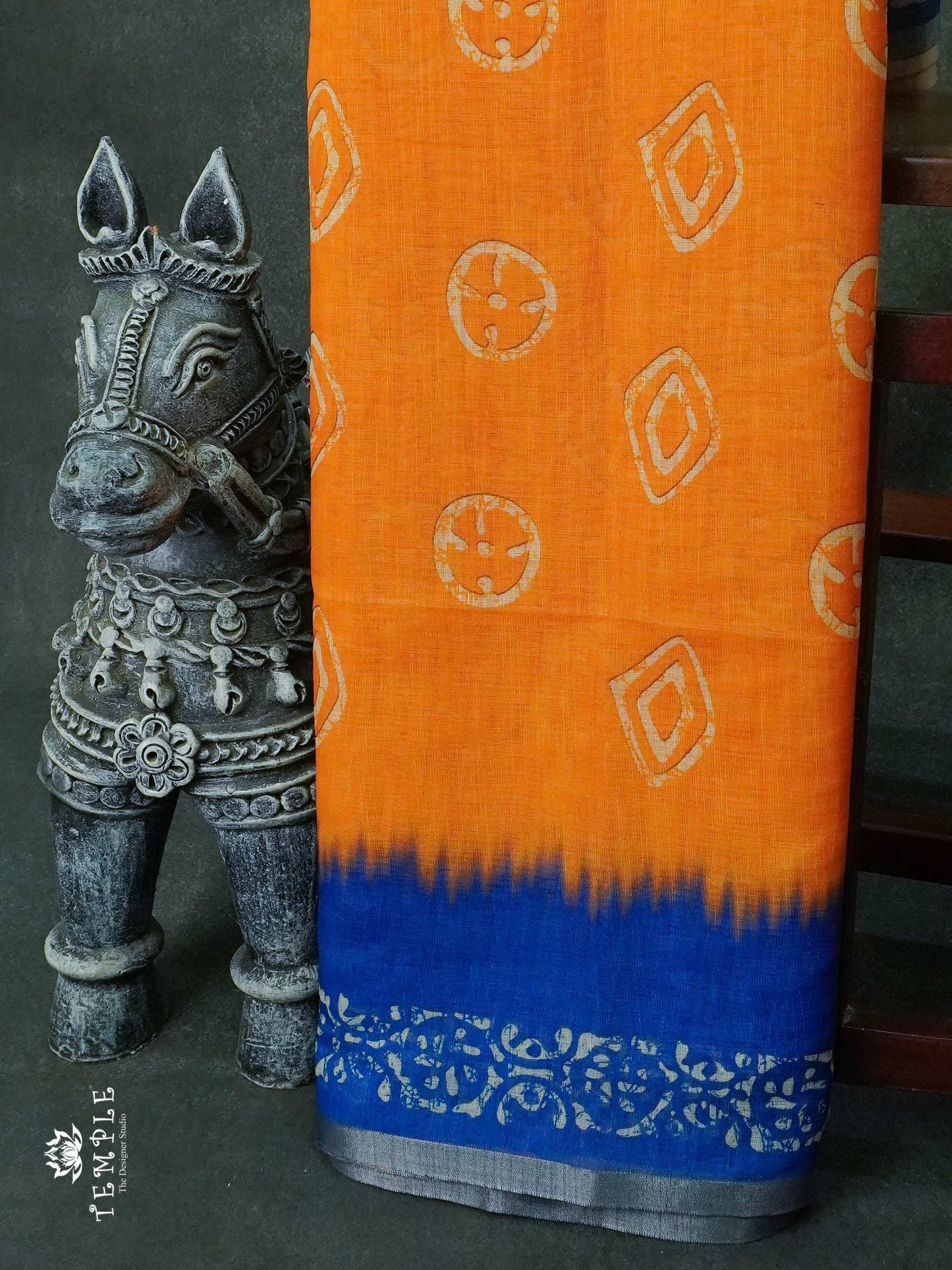 Chanderi Cotton Saree | TTDS1319