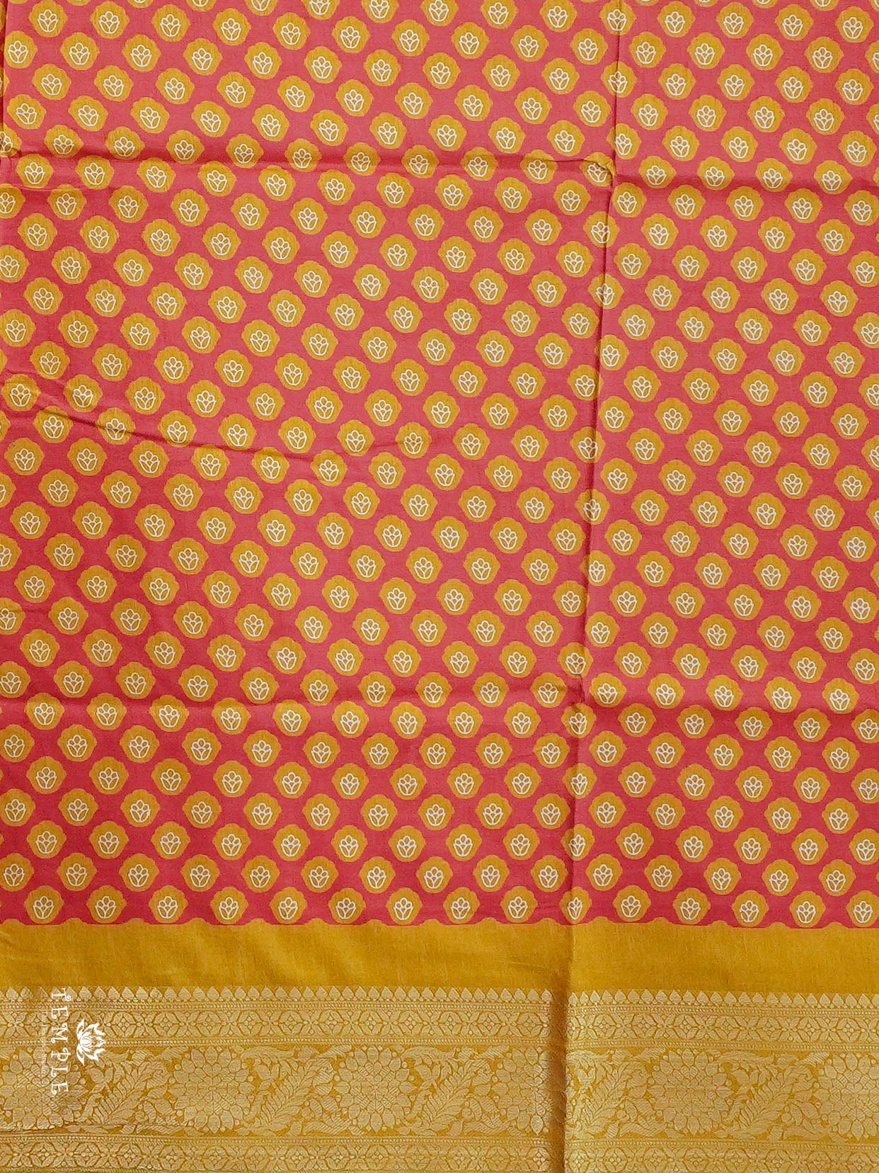 Printed Pashmina Touch Saree | TTDS2780