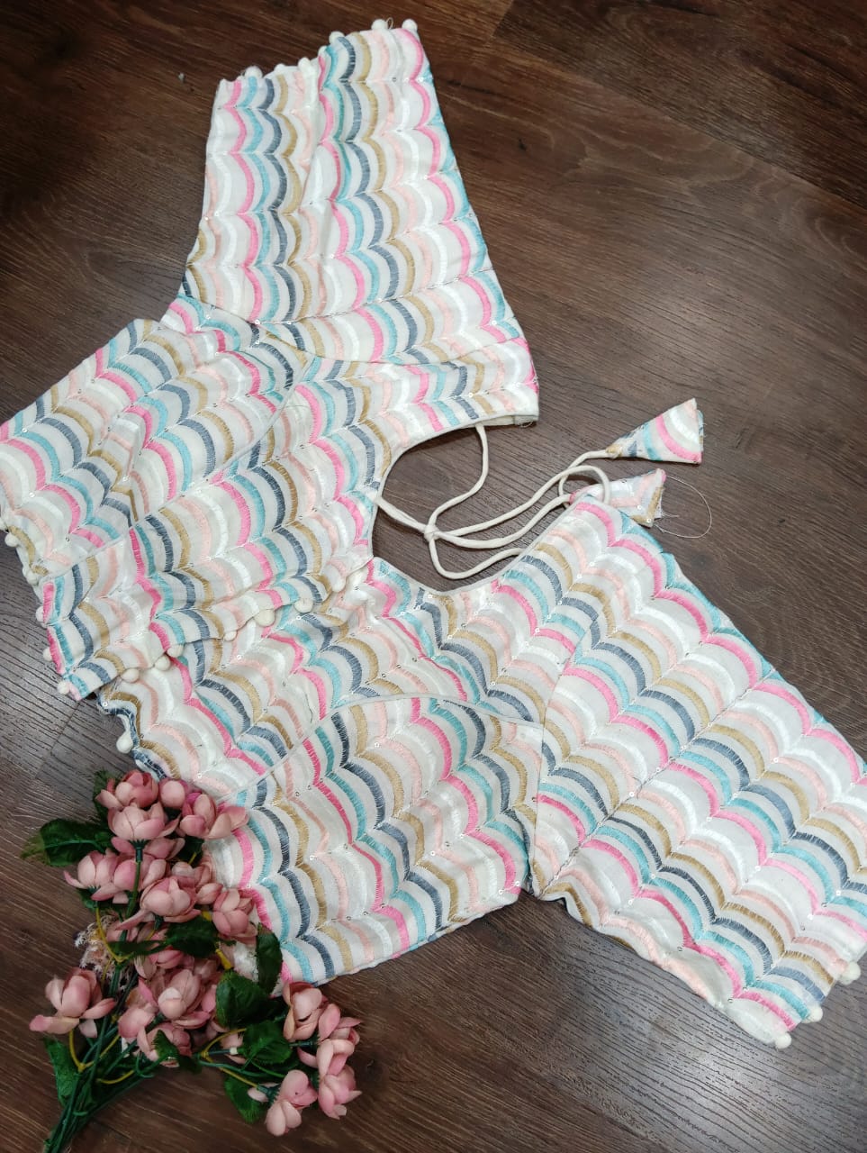Pure Kadhi Readymade Blouse | TTDS2296