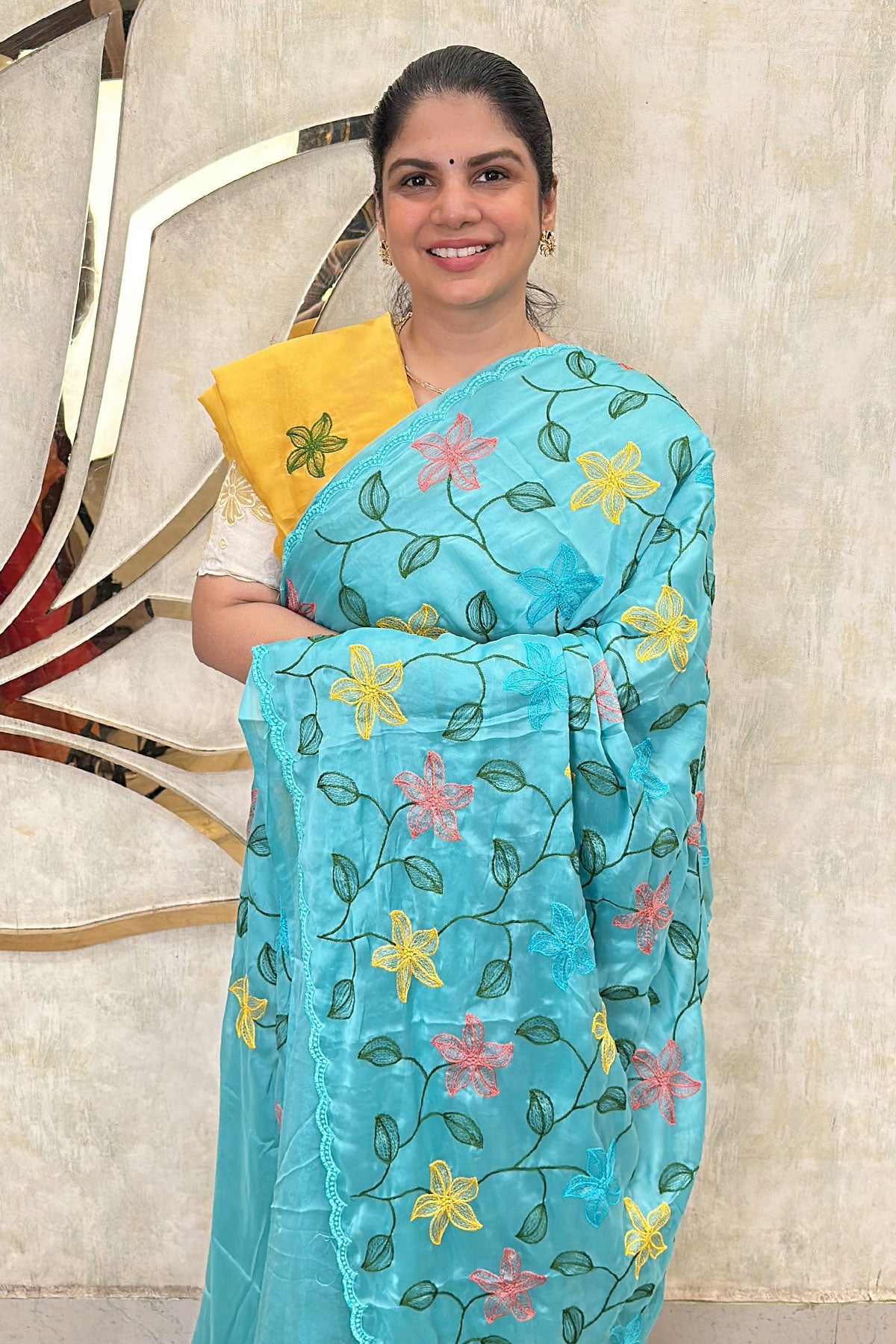 Fancy Cocktail Wear Saree | TTDS3081