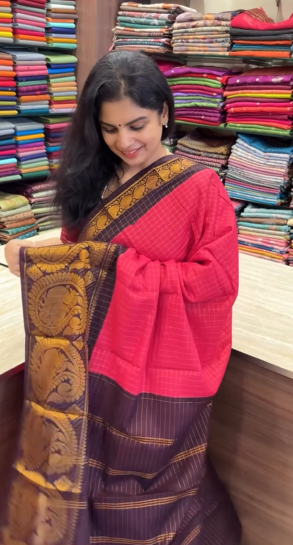Chettinad Cotton Saree | TTDS2434