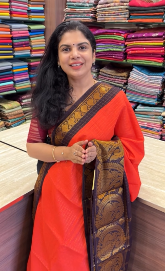 Chettinad Cotton Saree | TTDS2434
