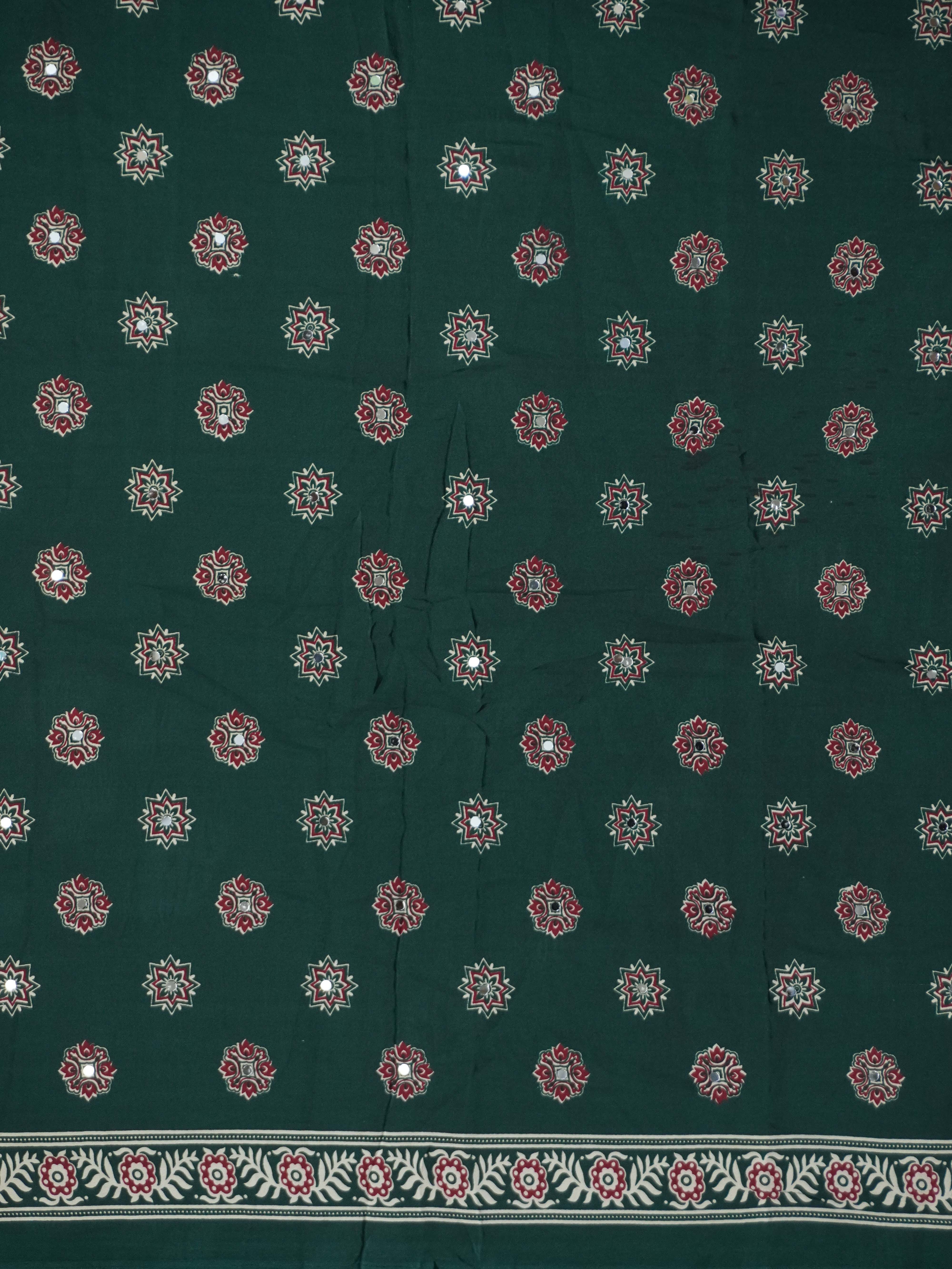 Modal Silk Saree With Mirror Work | TTDS3164