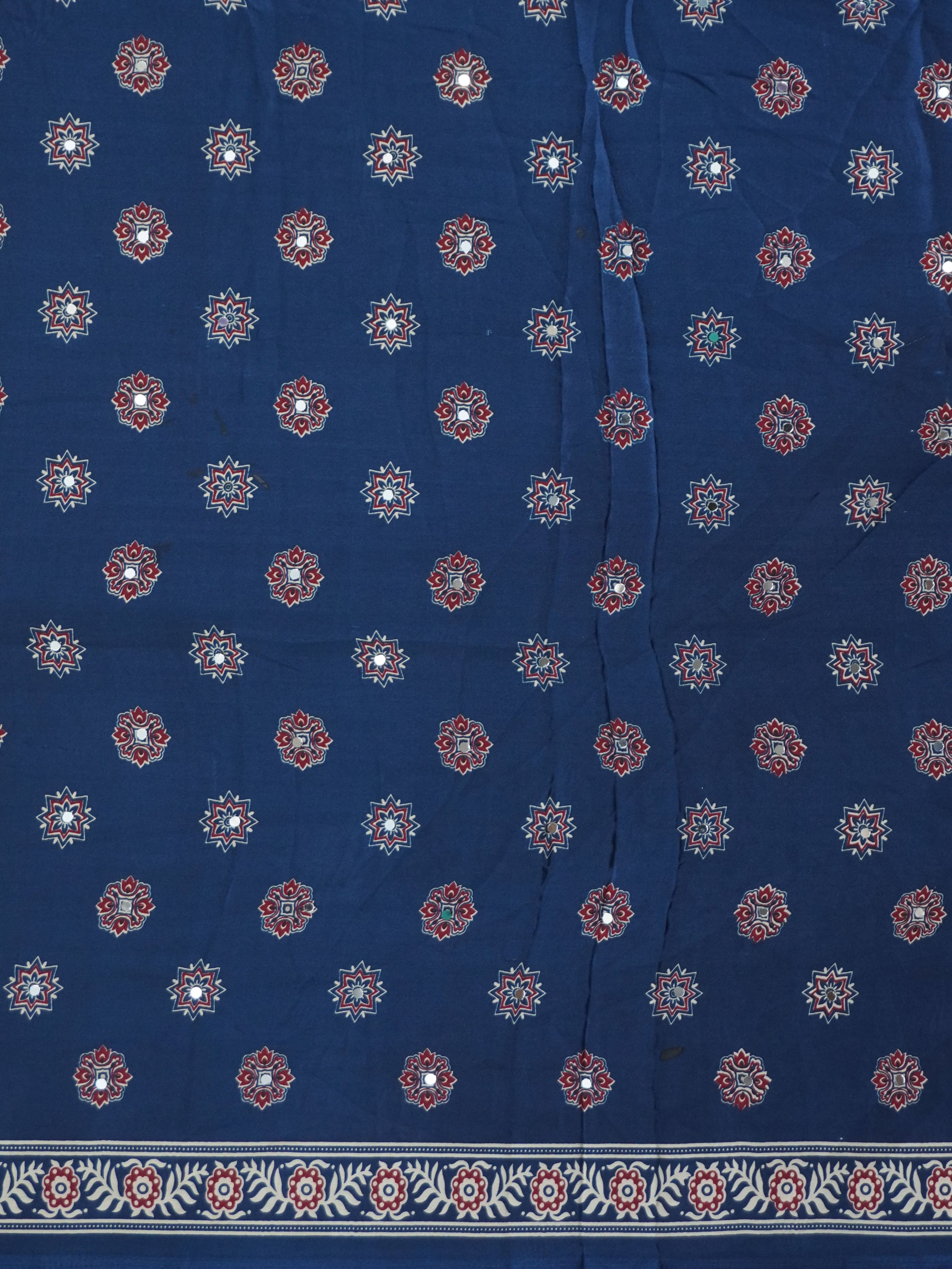 Modal Silk Saree With Mirror Work | TTDS3164