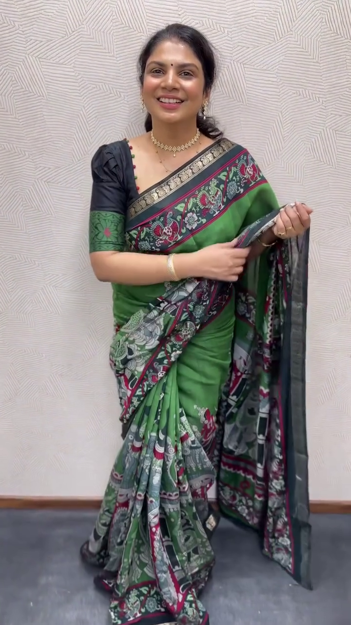 Mangalagiri Cotton Saree | TTDS1862