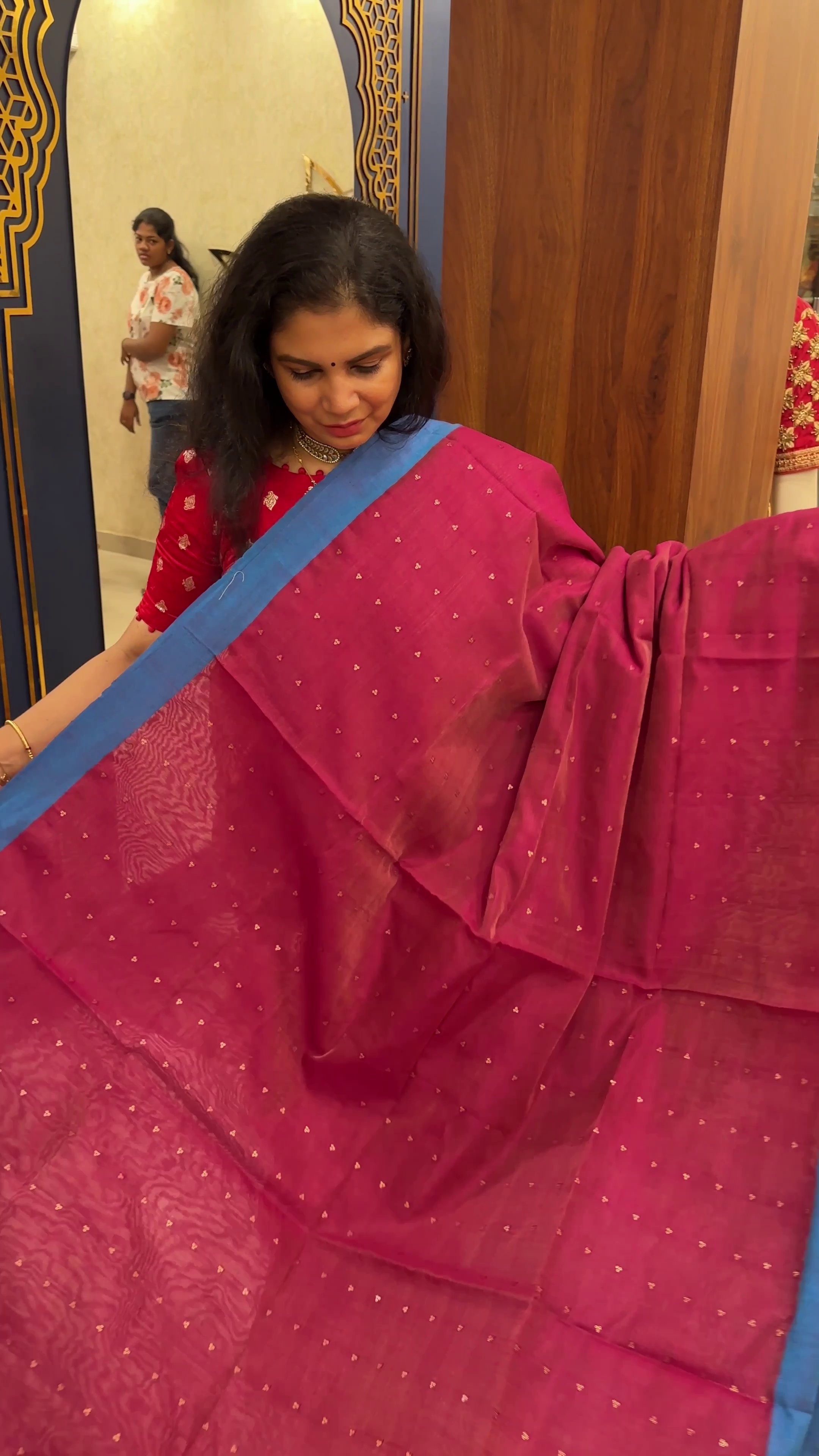 Handloom Matka Silk Saree | TTDS2368