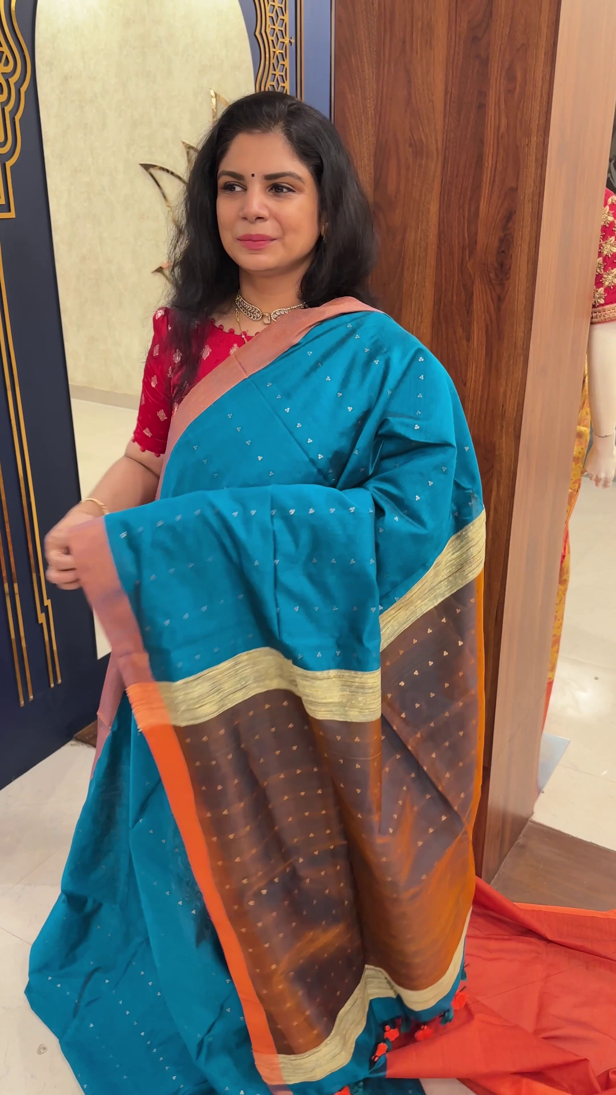 Handloom Matka Silk Saree | TTDS2368