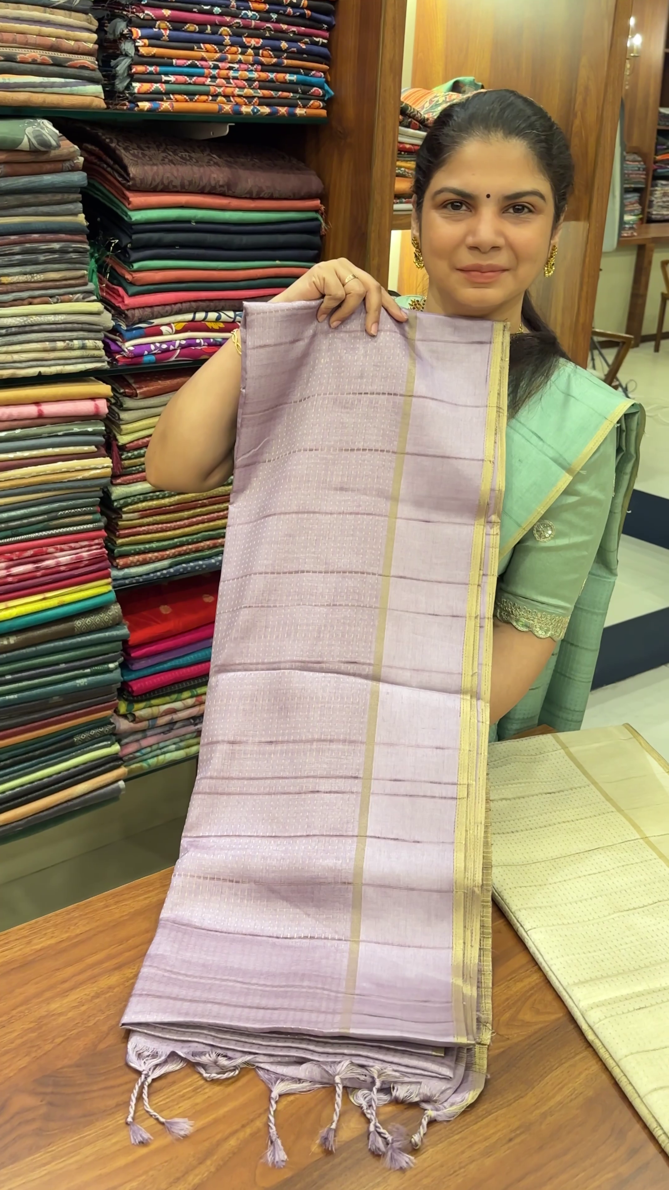 Handloom Matka Silk Saree | TTDS2896