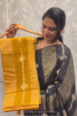 Viscose Georgette Saree | TTDS2157